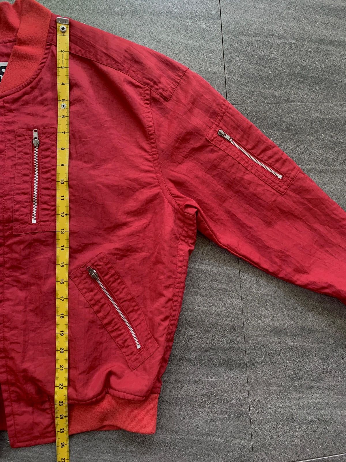 Issey Miyake 90s IS Logo Bomber Nylon Jacket Size US M / EU 48-50 / 2 - 12 Thumbnail