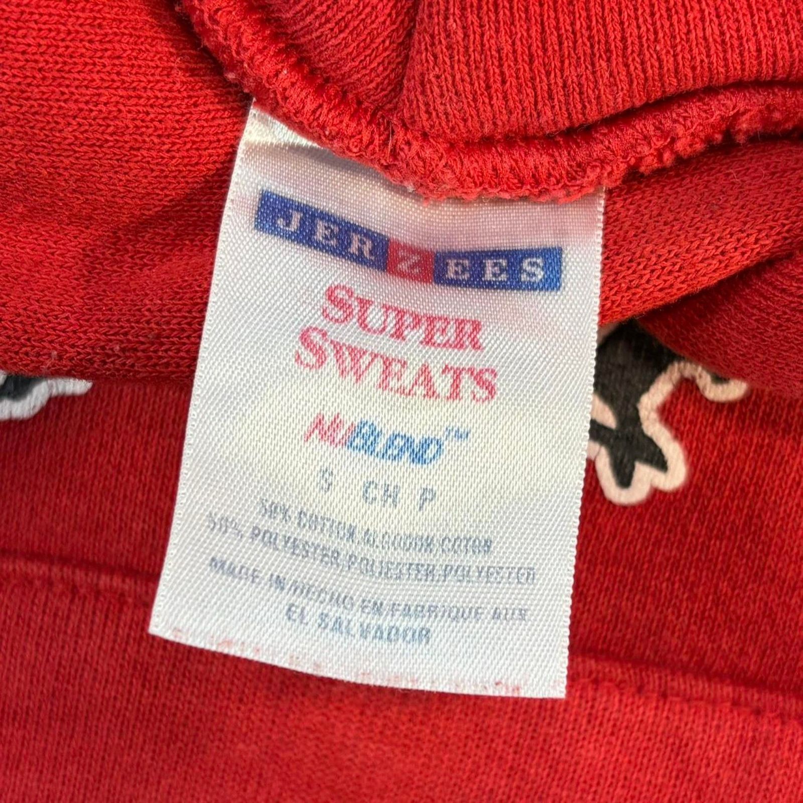 & Other Stories Red Vintage University Mascot Graphic Pullover Hoodie Size US S / EU 44-46 / 1 - 4 Thumbnail