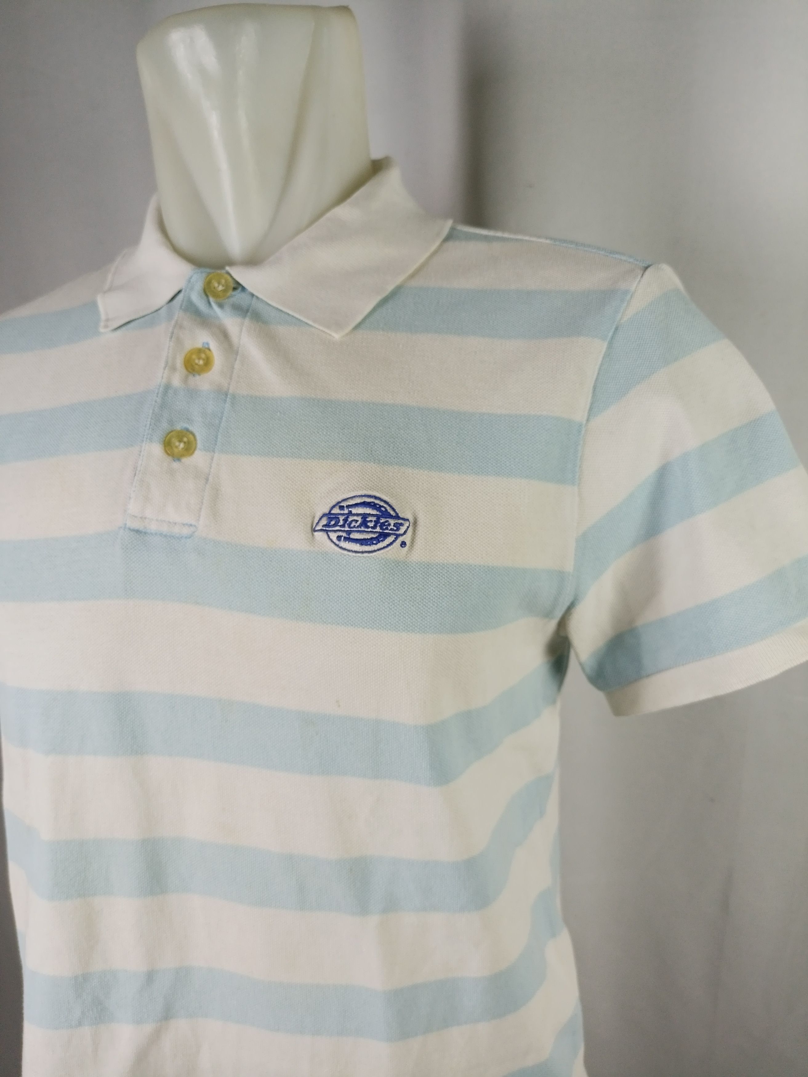 Dickies × Vintage Dickies Striped Embroidery Logo polo t-shirt Size US M / EU 48-50 / 2 - 15 Thumbnail