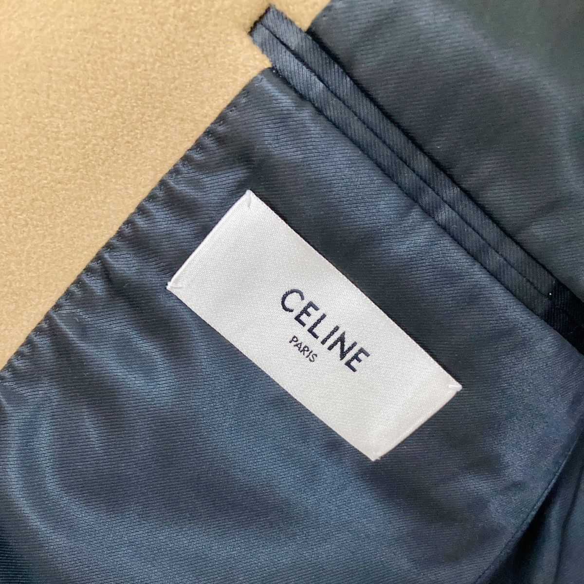 Celine CELINE by Hedi Slimane 2019 AW Runway Mac Chesterfield Coat Size US S / EU 44-46 / 1 - 6 Thumbnail