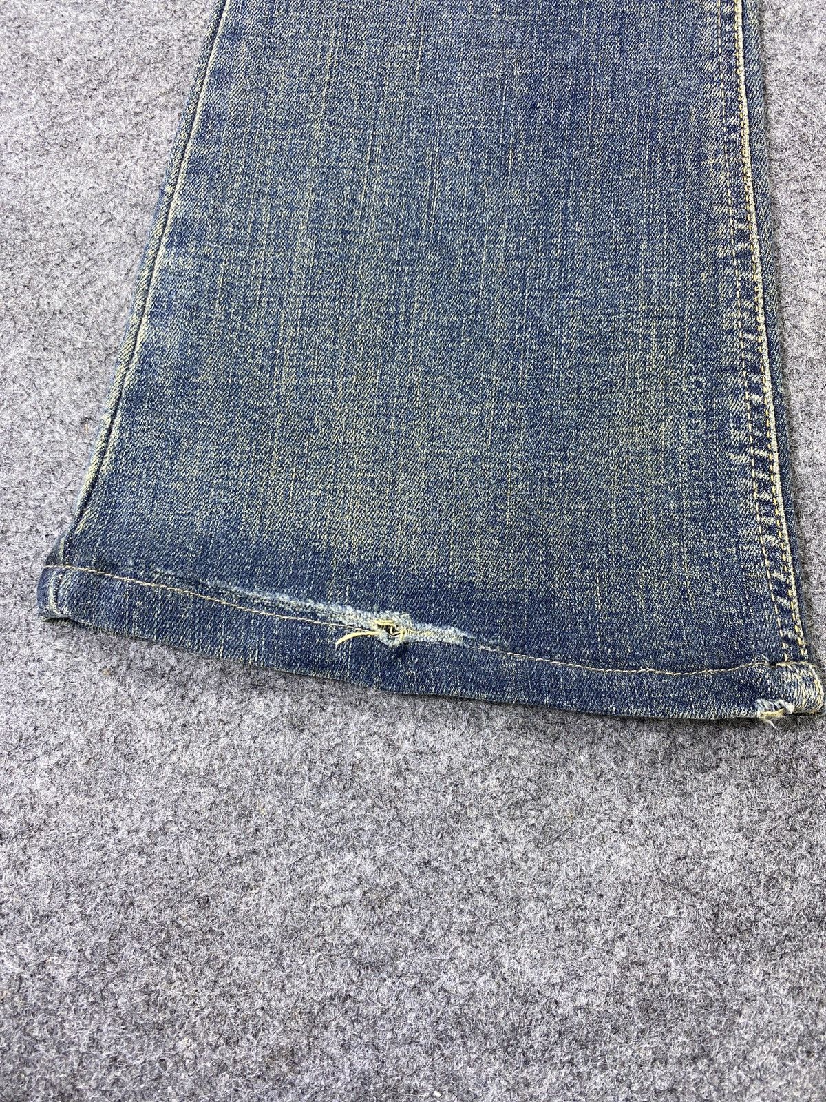 Edwin × Japanese Brand × Jean Miss Edwin Flare Blue Wash Jeans - J1052 Size 27" / US 4 / IT 40 - 15 Thumbnail