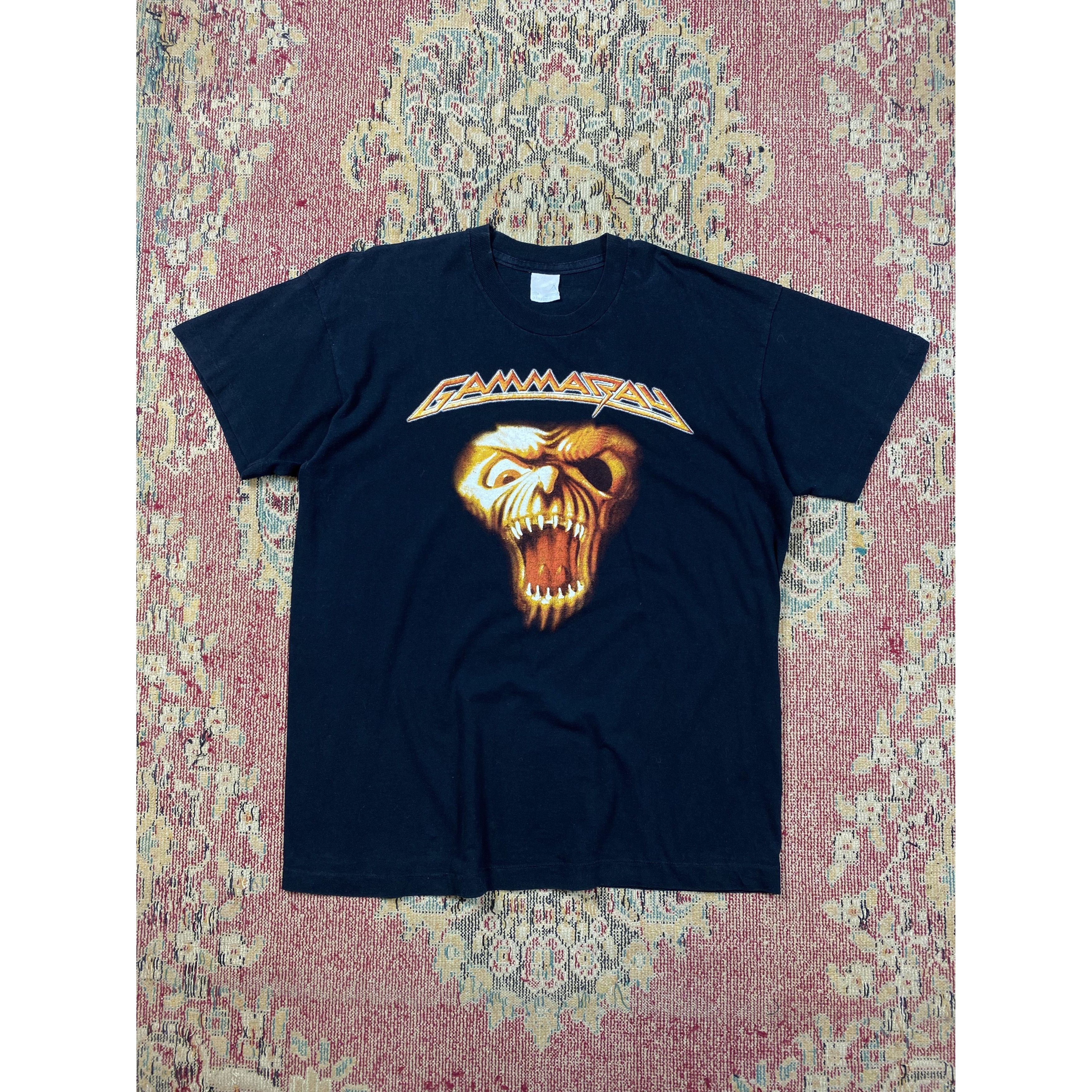 Band Tees Gamma Ray Rebellion in Dreamland 90s T Shirt 4684AC Size US L / EU 52-54 / 3 - 4 Thumbnail