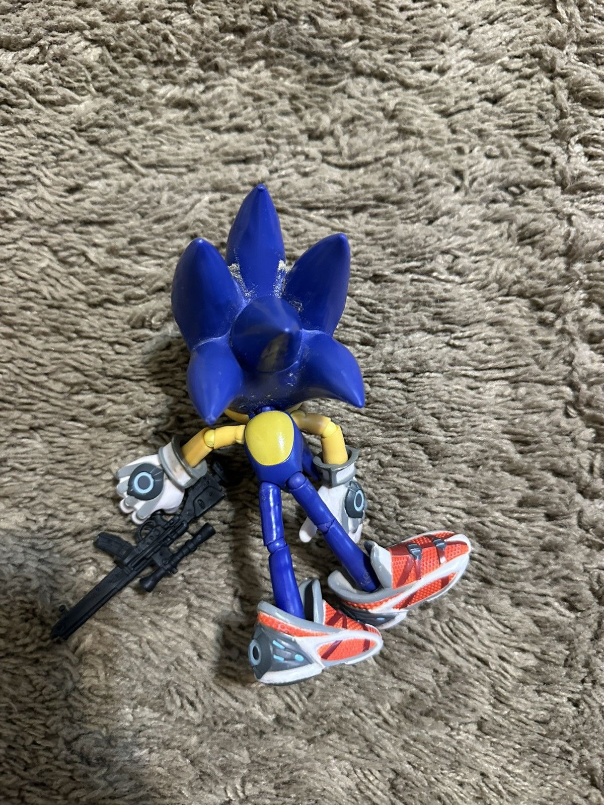 Playstation Vintage Sonic the hedgehog “with a gun” action figure 90s Size ONE SIZE - 2 Thumbnail