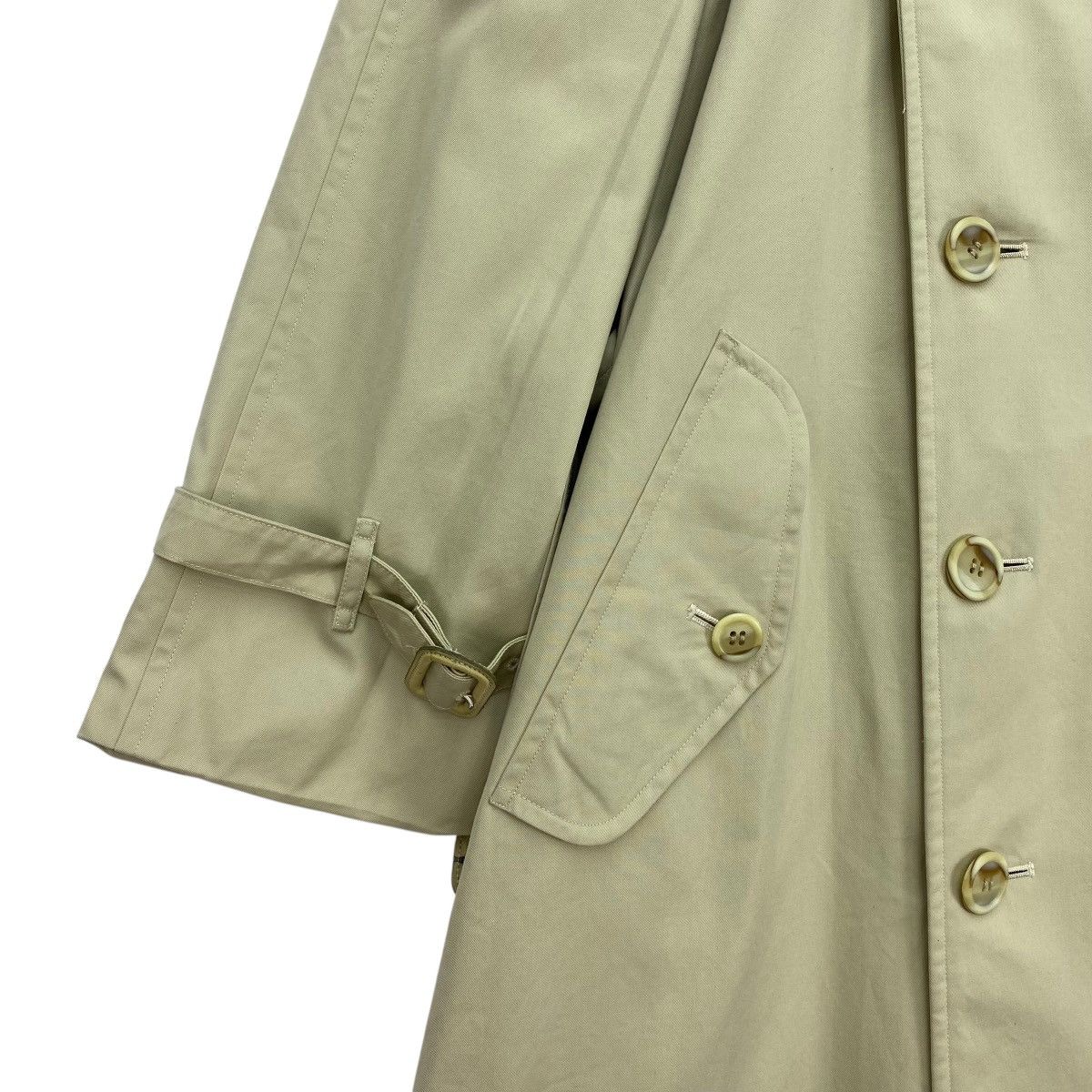 Burberry 🔥Vintage Burberrys Double Breast Belted Nova Check Trench Size M / US 6-8 / IT 42-44 - 6 Thumbnail