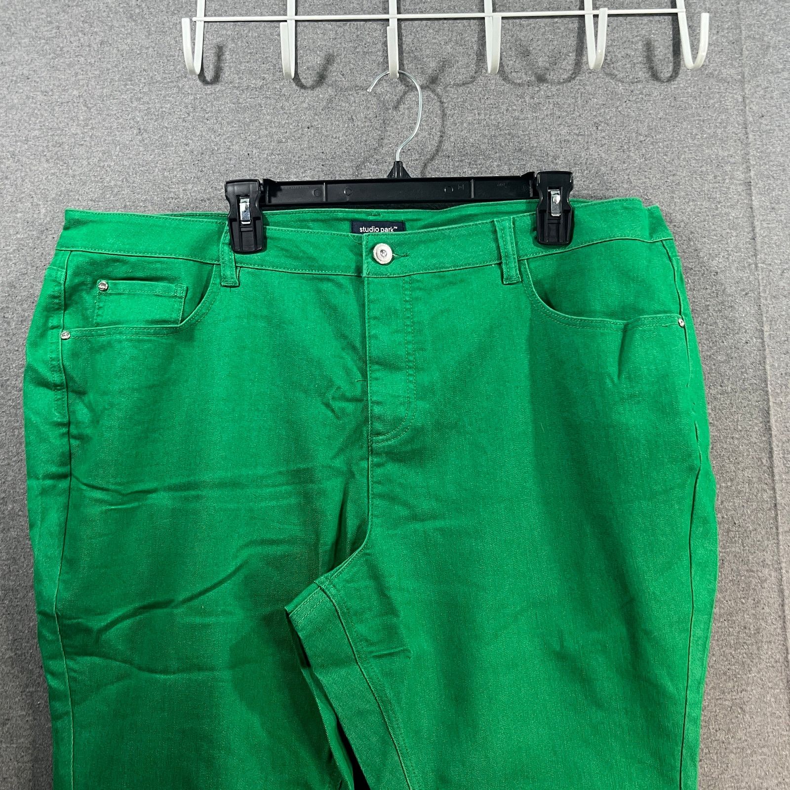 Other Studio Park x Jane Treacy Petite Twill Kick Flare Cropped Size 22" - 6 Thumbnail