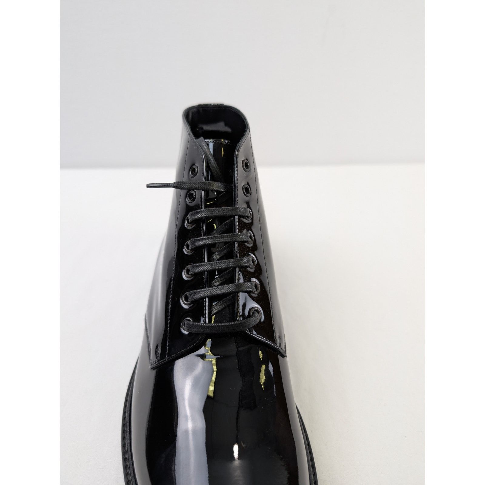 Saint Laurent Paris o1rshd1 Army 20 Lace up Boot in Black Size US 12 / EU 45 - 13 Thumbnail
