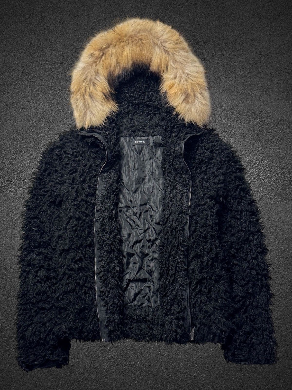 If Six Was Nine × Japanese Brand × Le Grande Bleu (L.G.B.) Fur hoodie egoist lgb styled Size US M / EU 48-50 / 2 - 2 Thumbnail