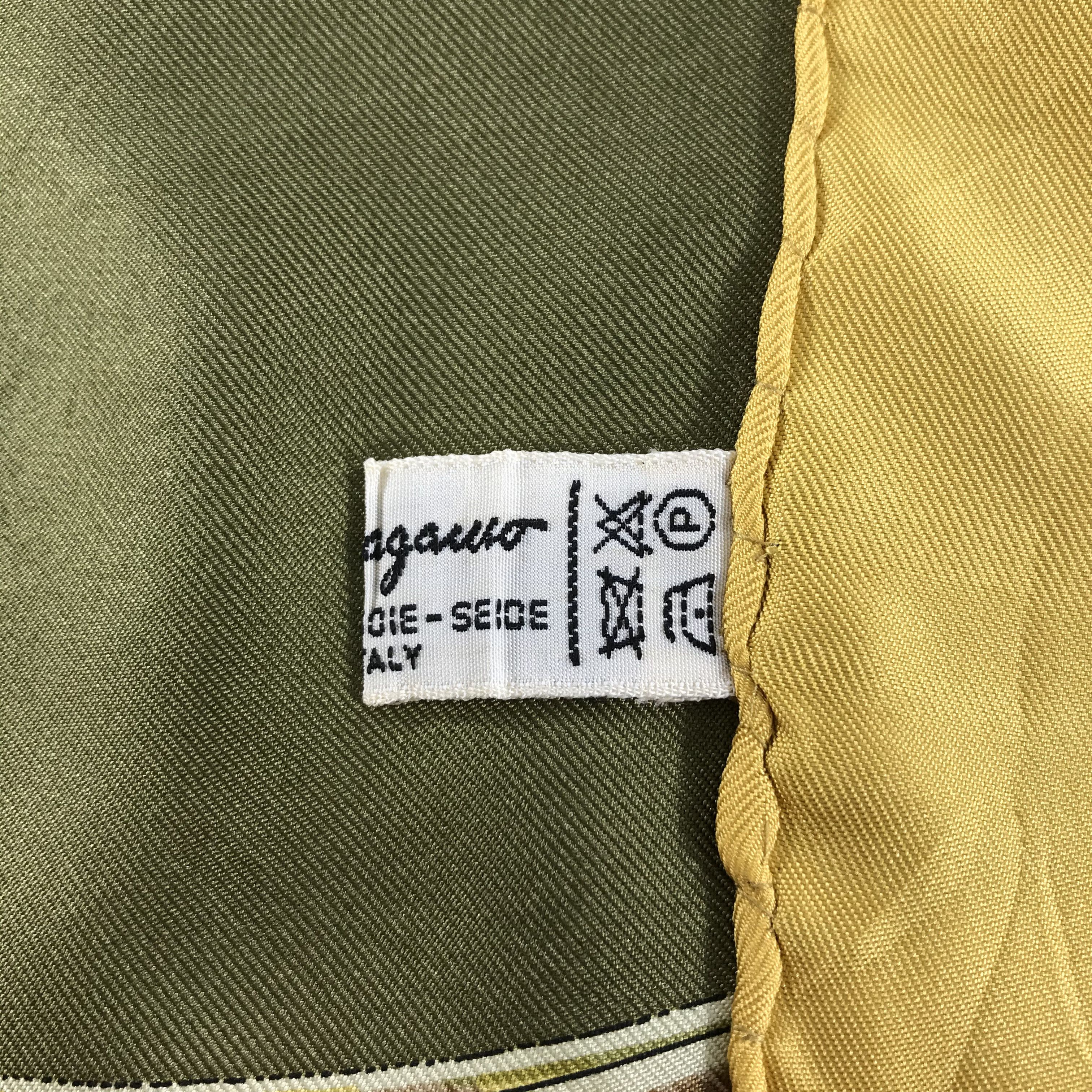 Vintage Vintage Salvatore Ferragamo Silk Scarf Size ONE SIZE - 6 Thumbnail