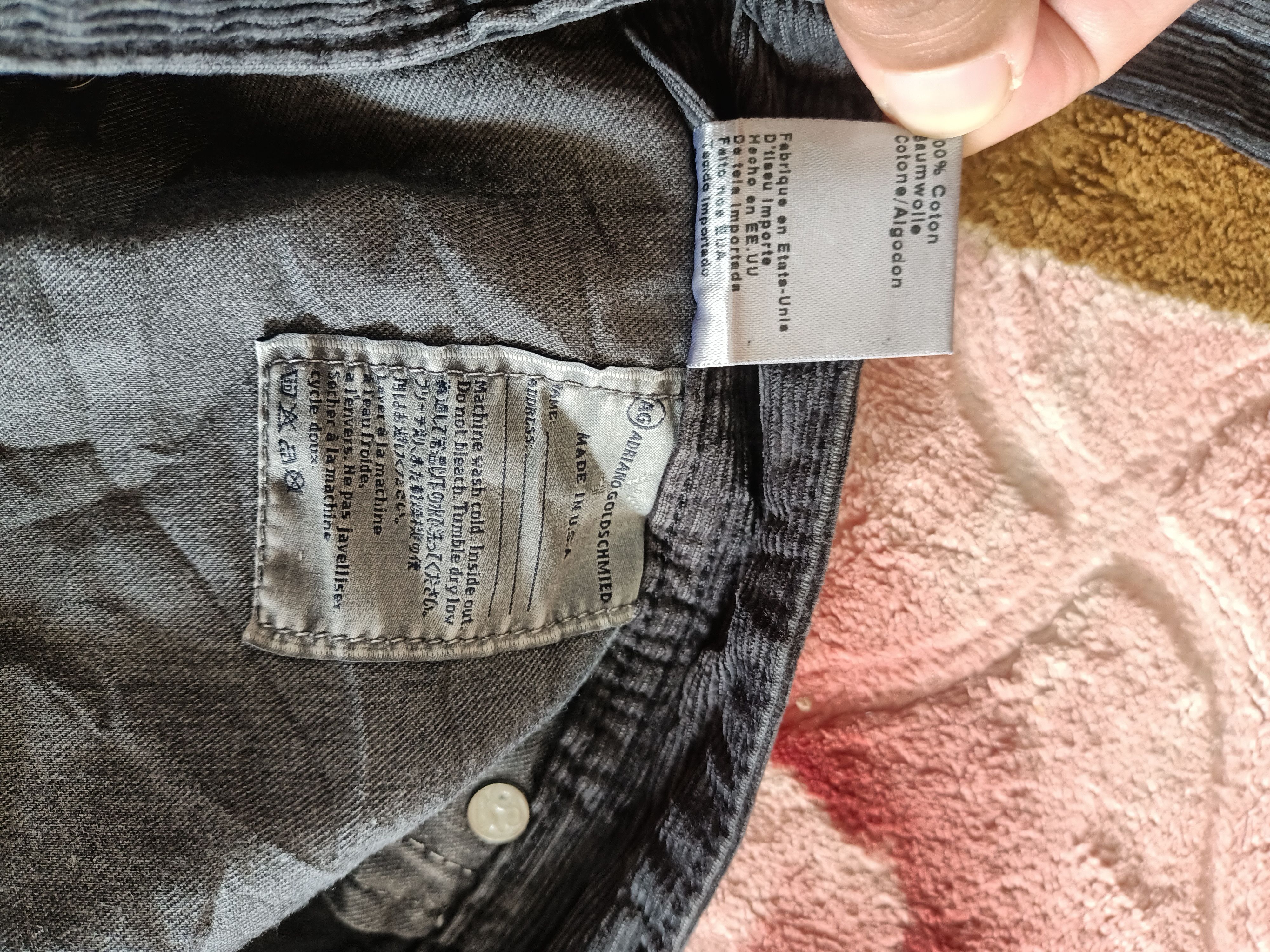 AG Adriano Goldschmied Adriano Goldschmied The Graduate corduroy jeans Size US 37 - 7 Thumbnail
