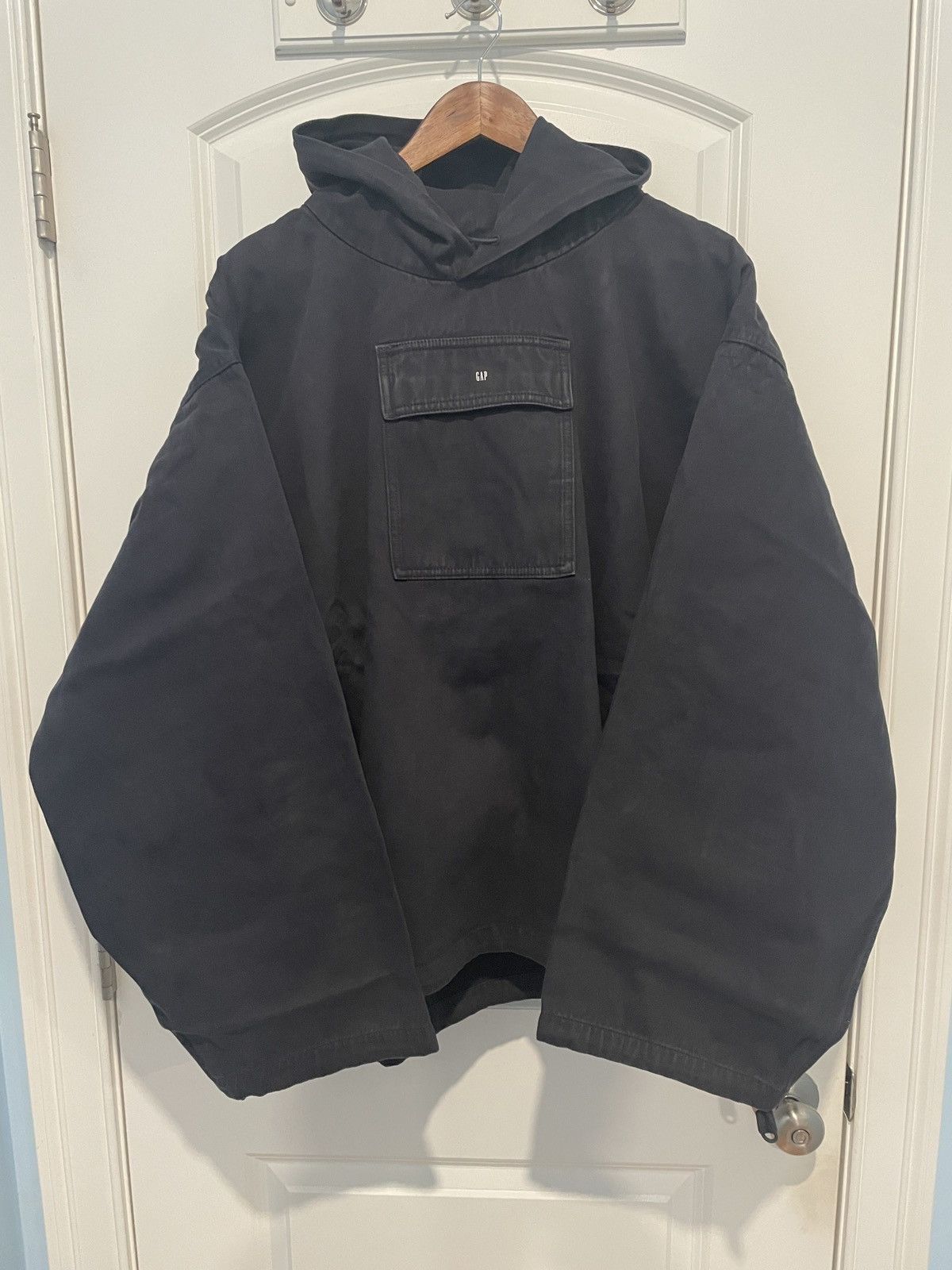 Gap × Kanye West Yeezy Gap Sateen Anorak Hoodie | Grailed