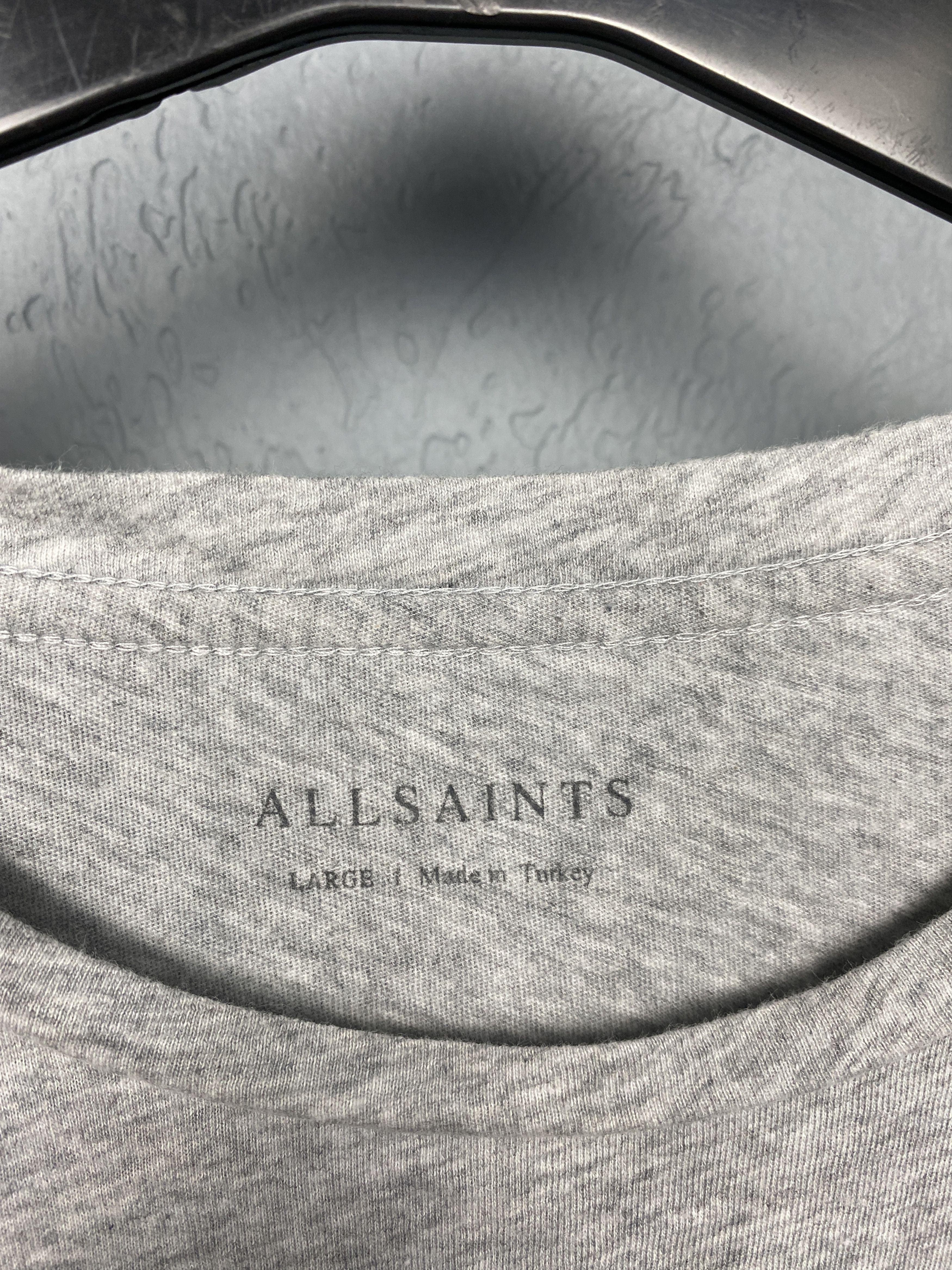 Allsaints Allsaints Vintage Mens Tonic Crew Neck T-Shirt Size US L / EU 52-54 / 3 - 4 Thumbnail