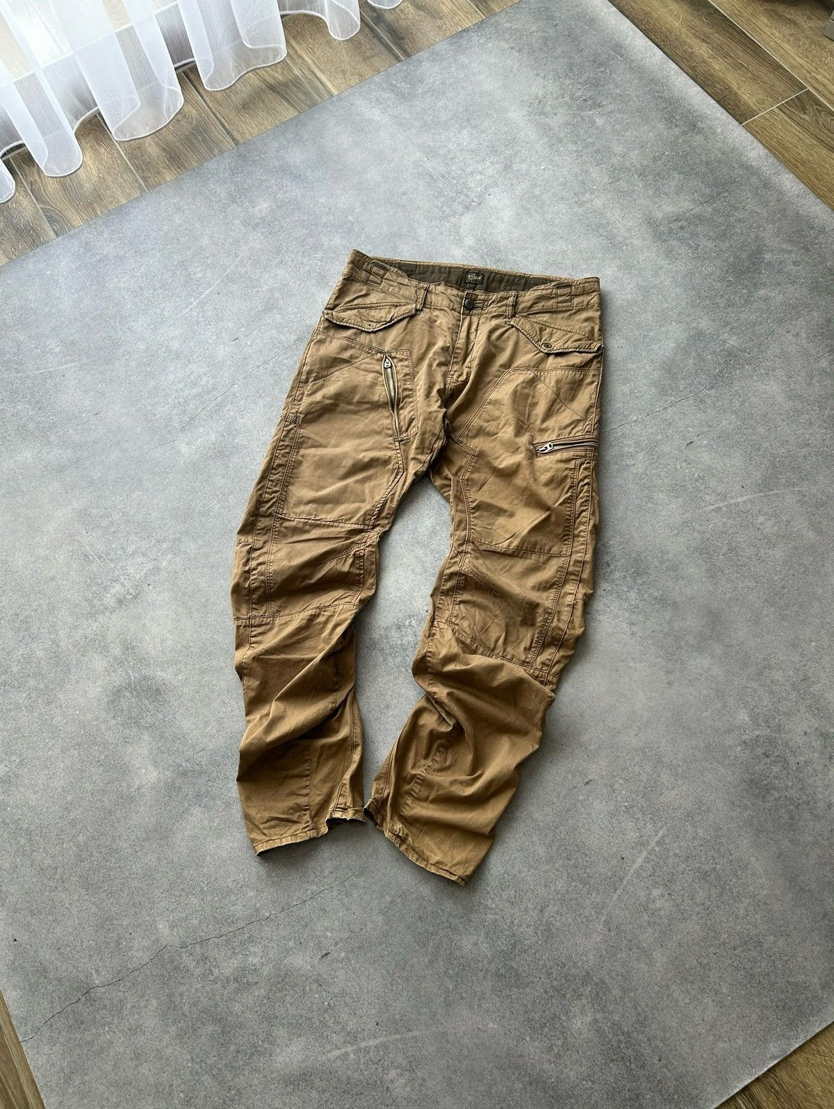 G-Star × Vintage Vintage G Star Raw multi-pocket cargo pants Size US 32 / EU 48 - 1 Thumbnail