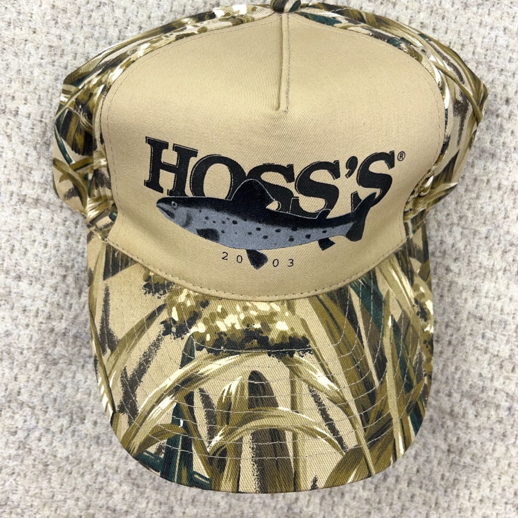 Vintage VINTAGE Unknown Factory Trucker Hat Cap Camo Brown One Size 90s Outdoor Mens Size ONE SIZE - 3 Thumbnail