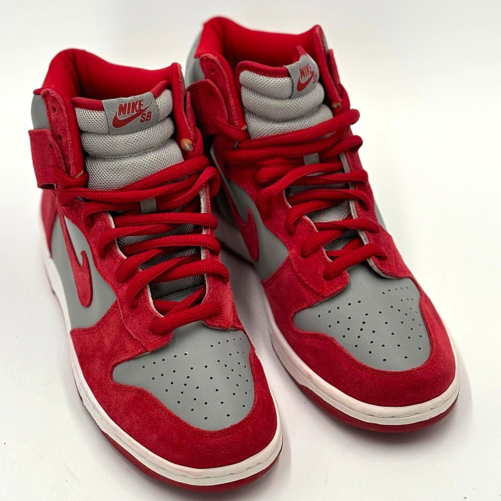 Nike NIKE Dunk High Pro Sb Pro Gray Size 12 UNLV Red Pigeon Low Size US 12 / EU 45 - 2 Thumbnail