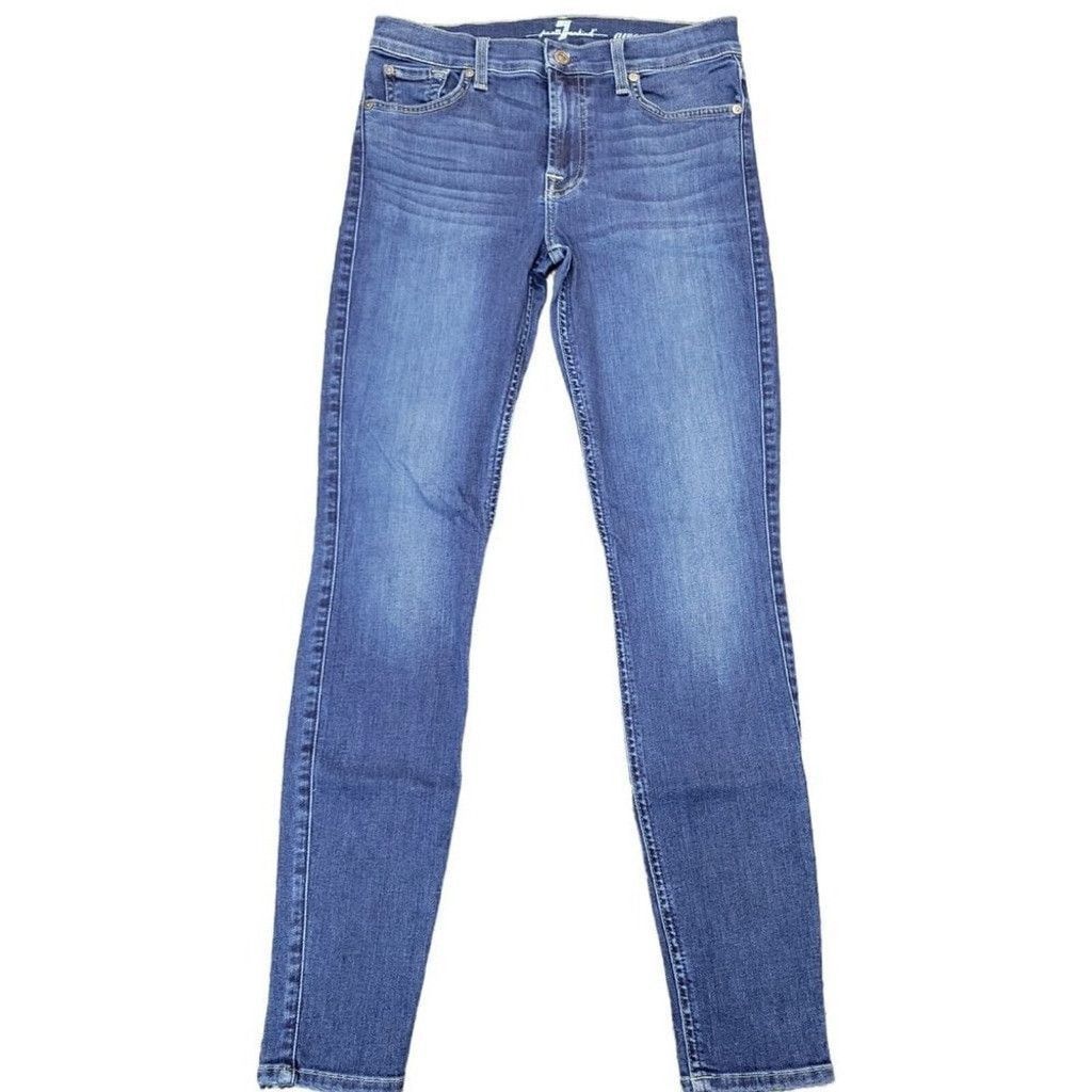 7 For All Mankind 7 For All Mankind Gwenevere Skinny Jeans. Size 28. Excellent Size 28" / US 6 / IT 42 - 3 Thumbnail