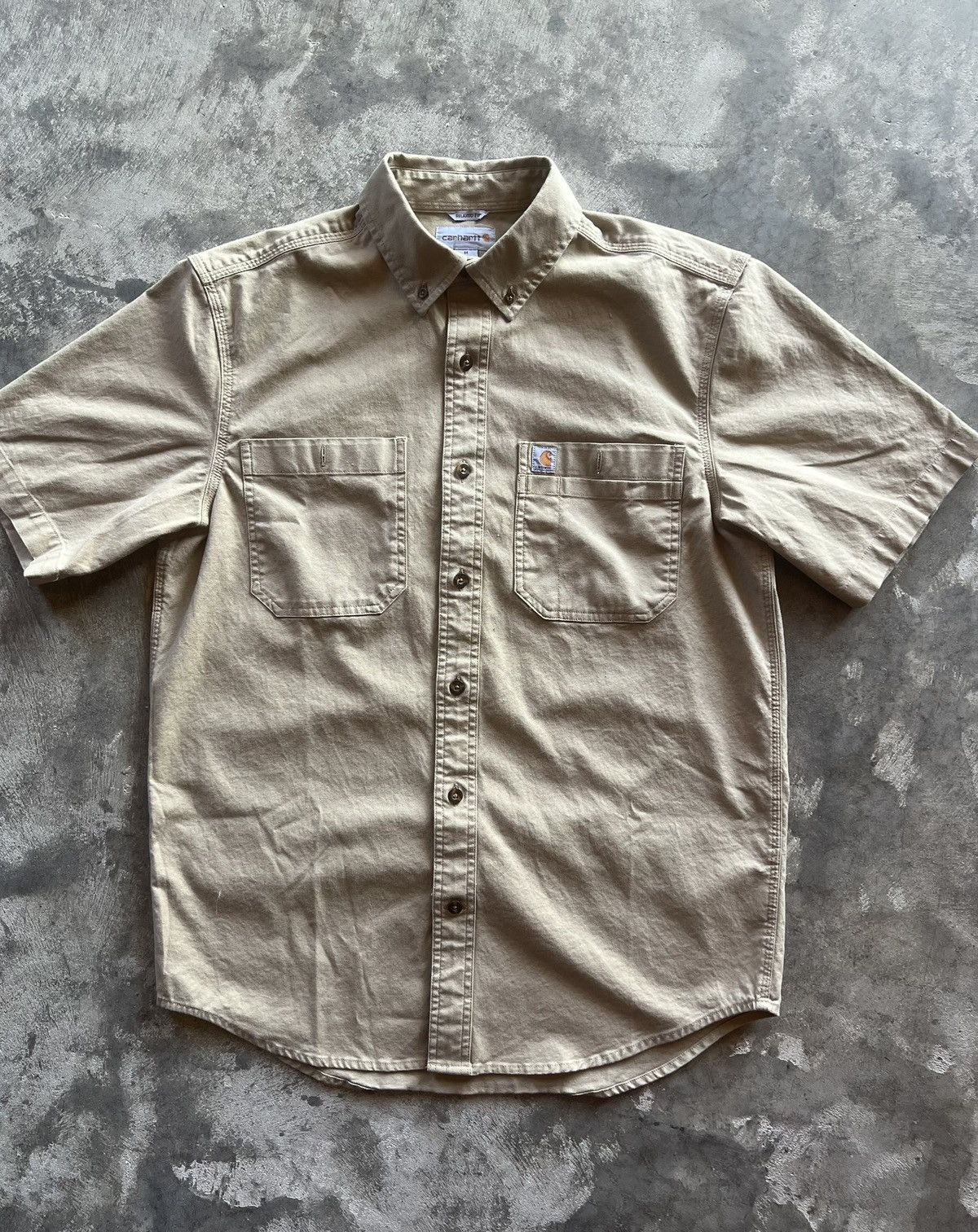 Carhartt Carhartt Workwear Tan Button-up Size US M / EU 48-50 / 2 - 1 Thumbnail