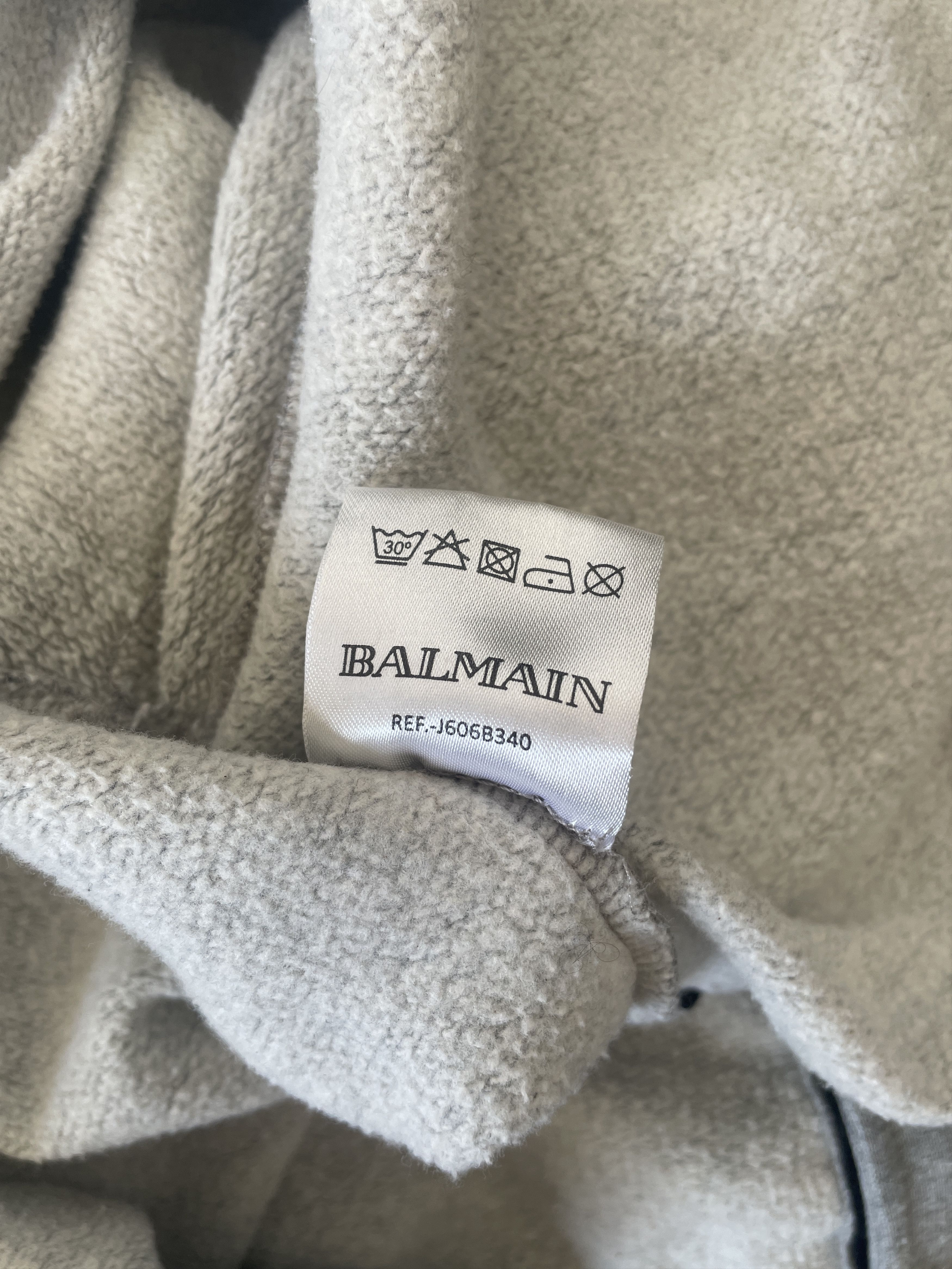 Balmain Balmain SS10 ripped hoodie by Christophe Decarnin Size US M / EU 48-50 / 2 - 14 Thumbnail
