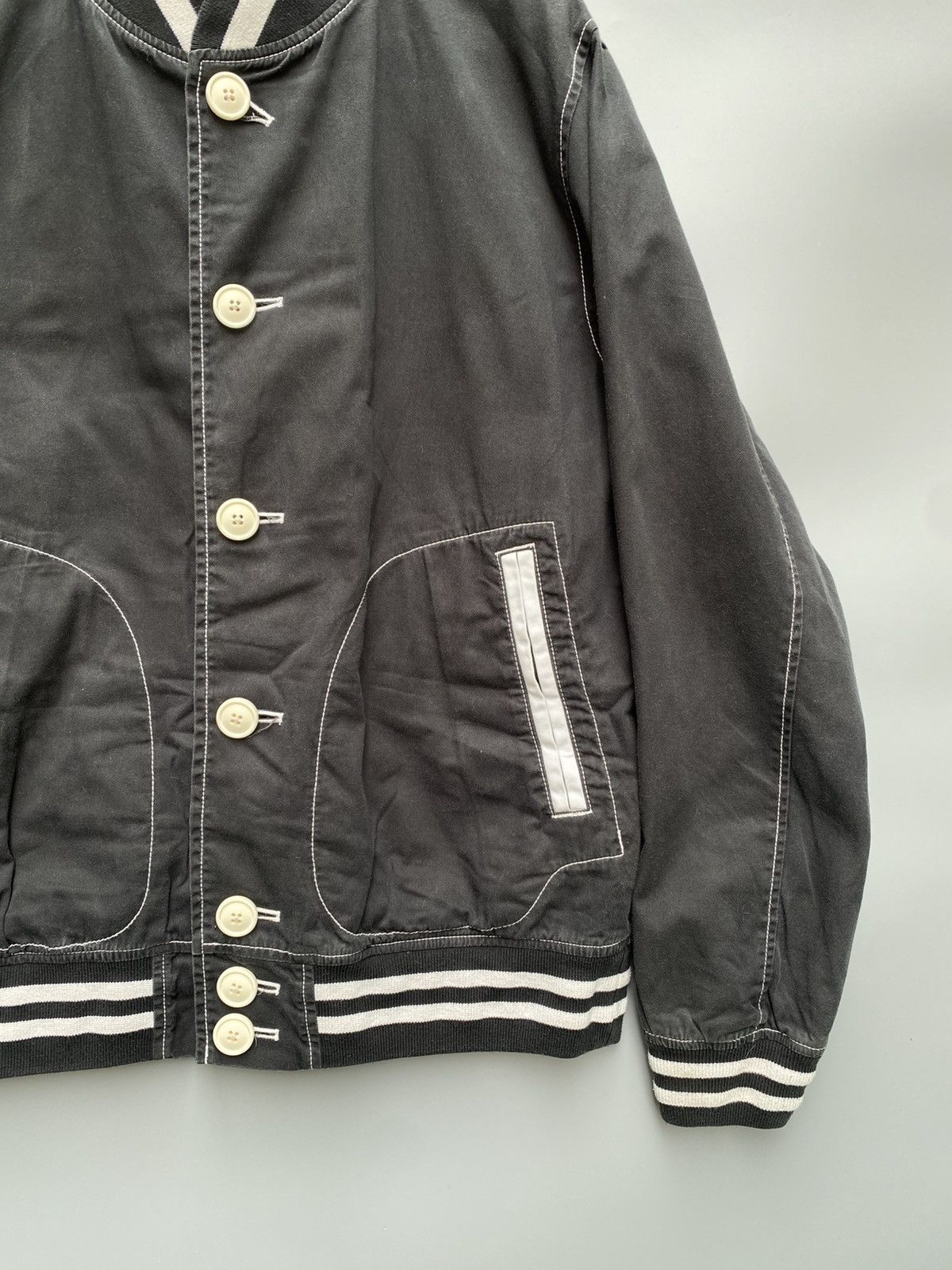 Kaws × Medicom Toy × Original Fake S/S 2011- Kaws x Original Fake- Varsity Bomber Jacket Size US M / EU 48-50 / 2 - 3 Thumbnail
