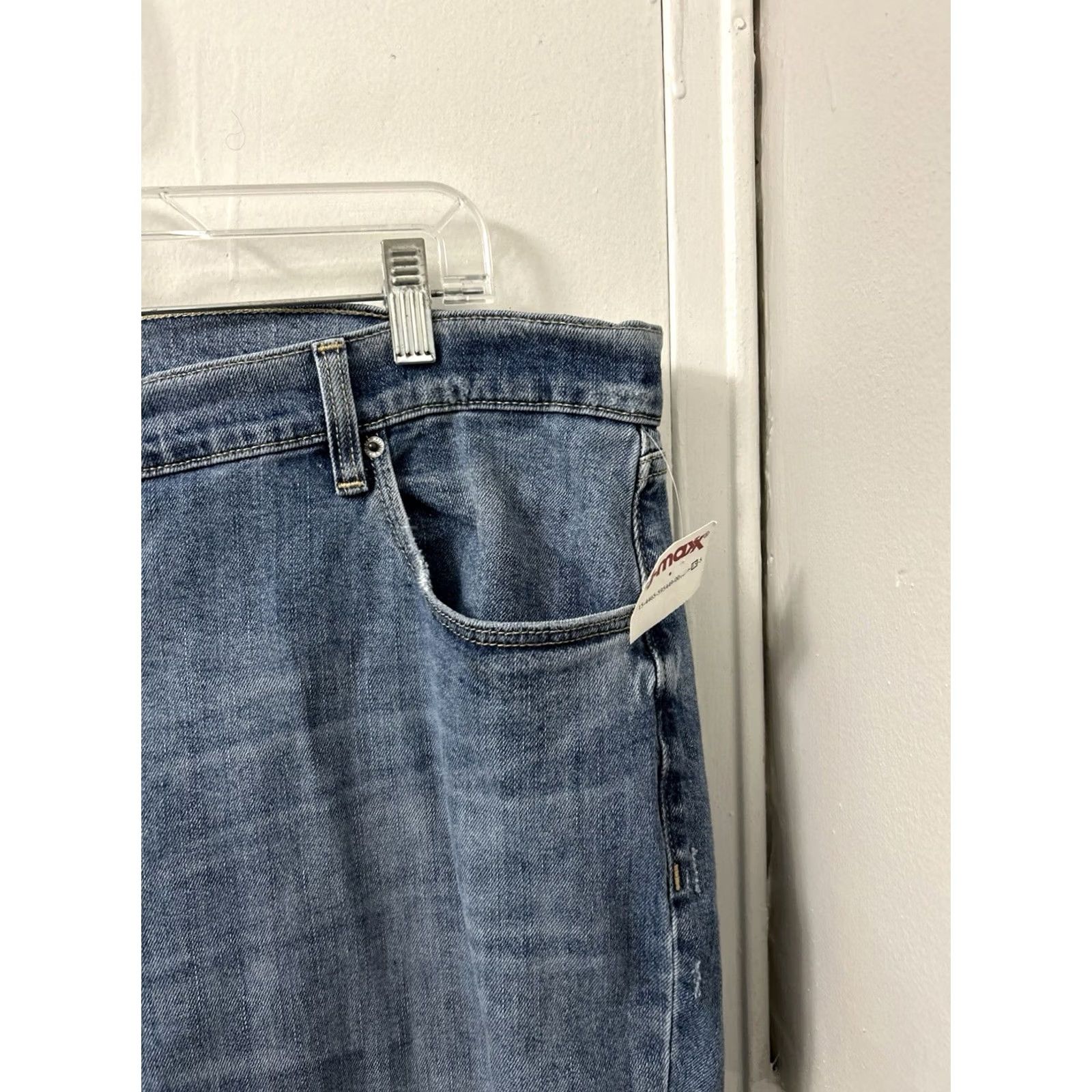 Old Navy VINTAGE Old Navy Jeans Womens 18 Boyfriend Mid Rise Distressed Denim Blue Relaxed Pockets 28in Inseam Womens Size 40" / US 18 - 5 Thumbnail