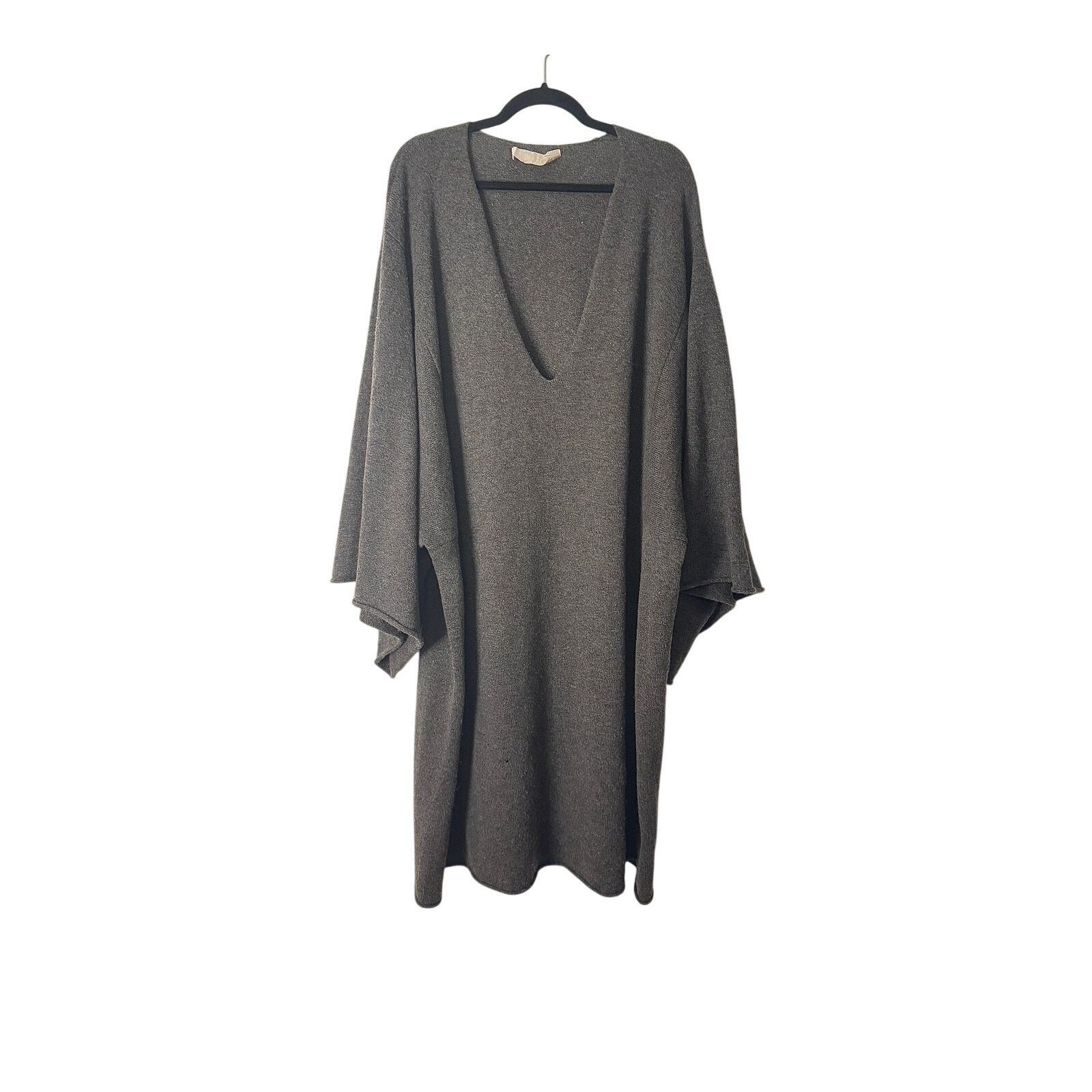 Chloe Chloe Grey Cashmere Knit Oversized Sweater Dress | Grailed
