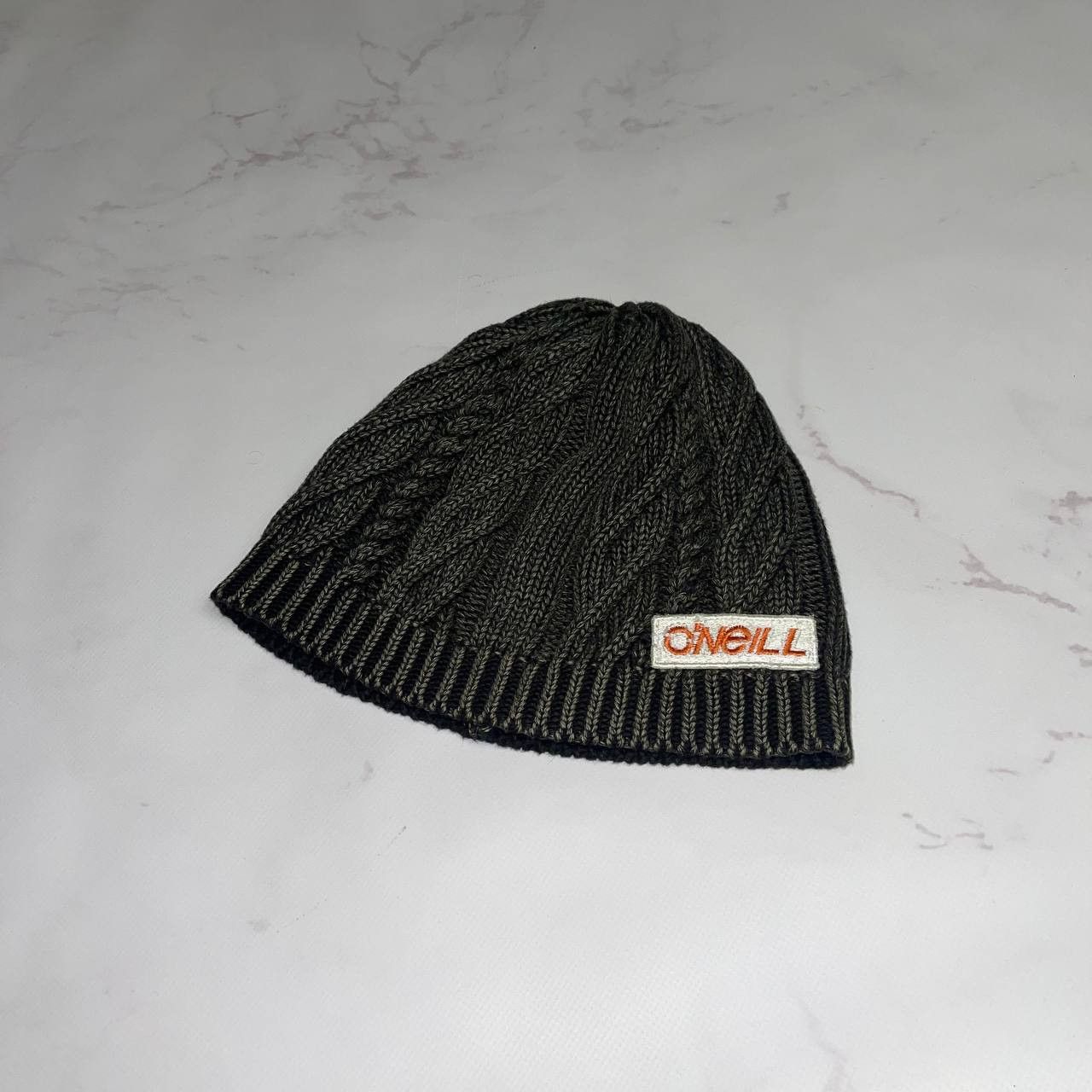 O'Neill Vintage Y2K Men’s O’Neill Beanie Winter Hat Beige Size ONE SIZE - 2 Thumbnail