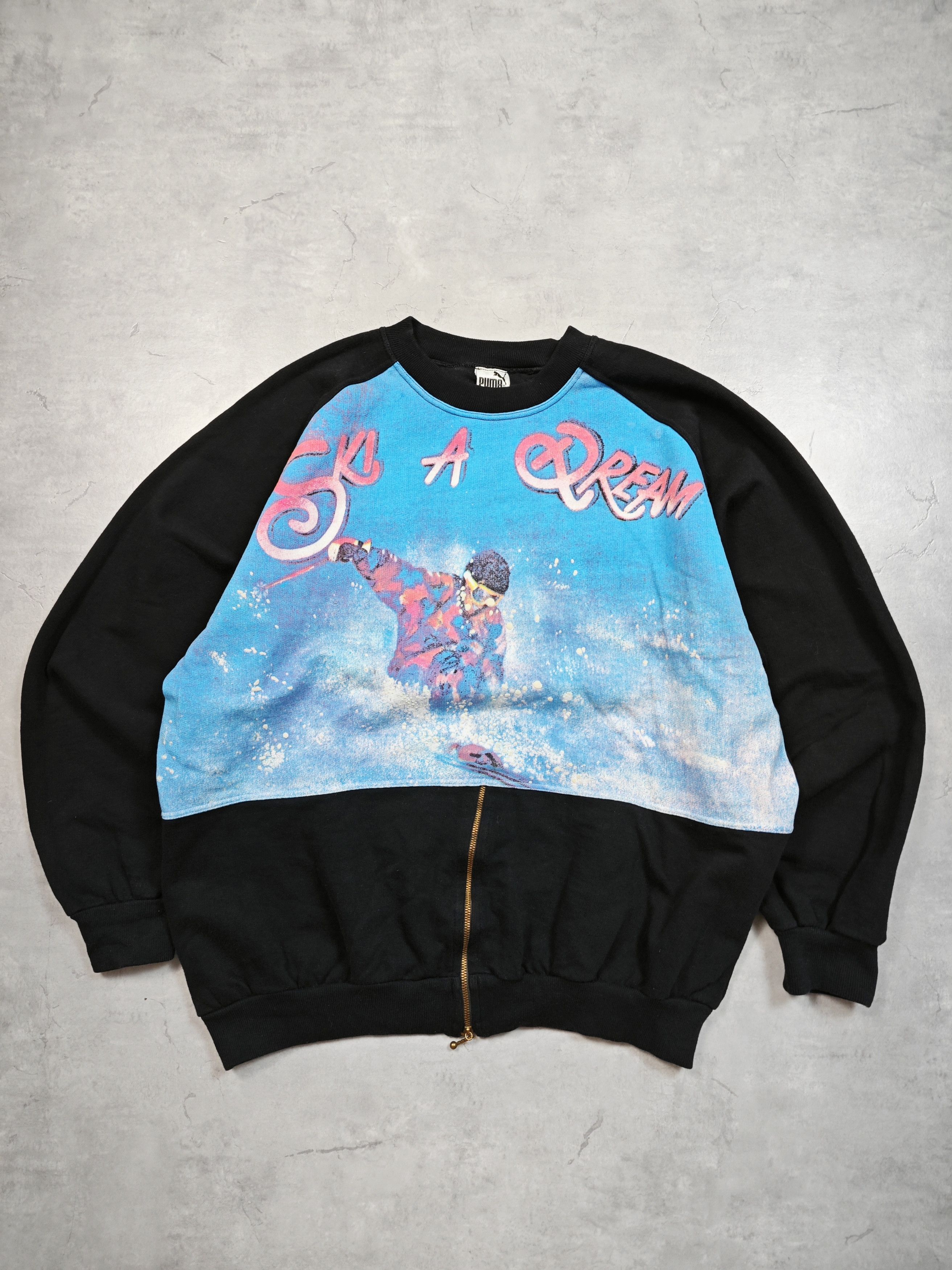 Puma Puma Vintage Ski Sweater Size US M / EU 48-50 / 2 - 1 Thumbnail