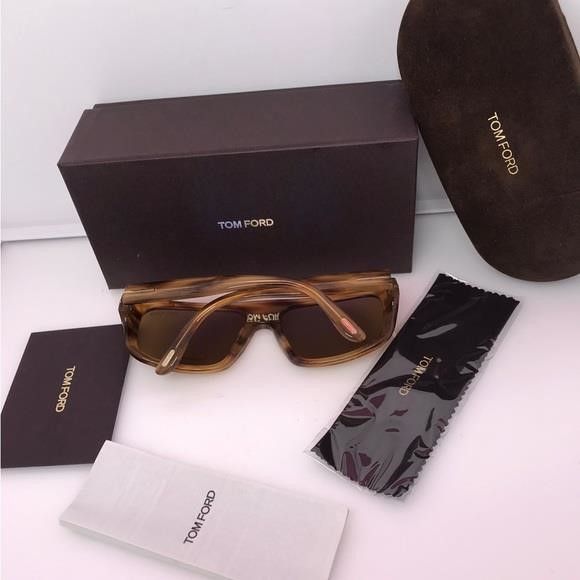 Tom Ford New - Tom Ford Duke Tf754 Soft Squared Acetate Shape Enriche Size ONE SIZE - 7 Thumbnail