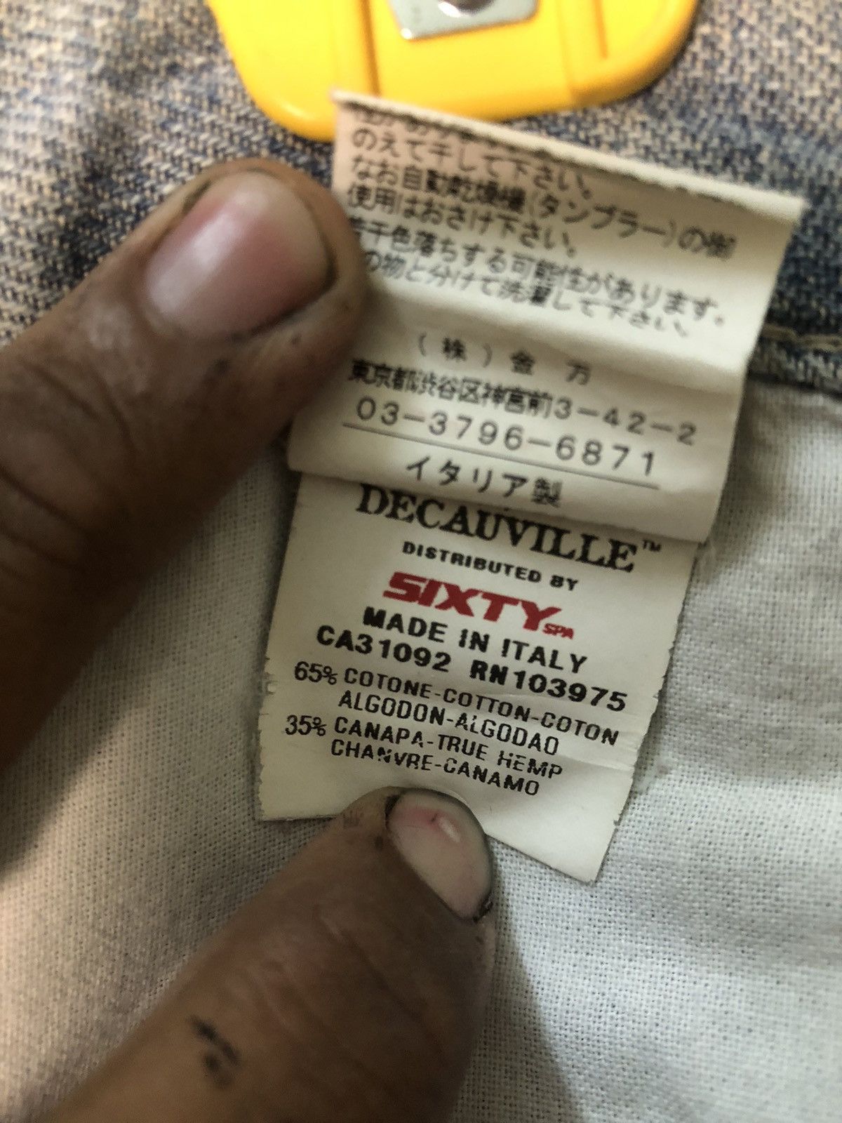 Other Decauville jeans costume Size US 31 - 14 Thumbnail