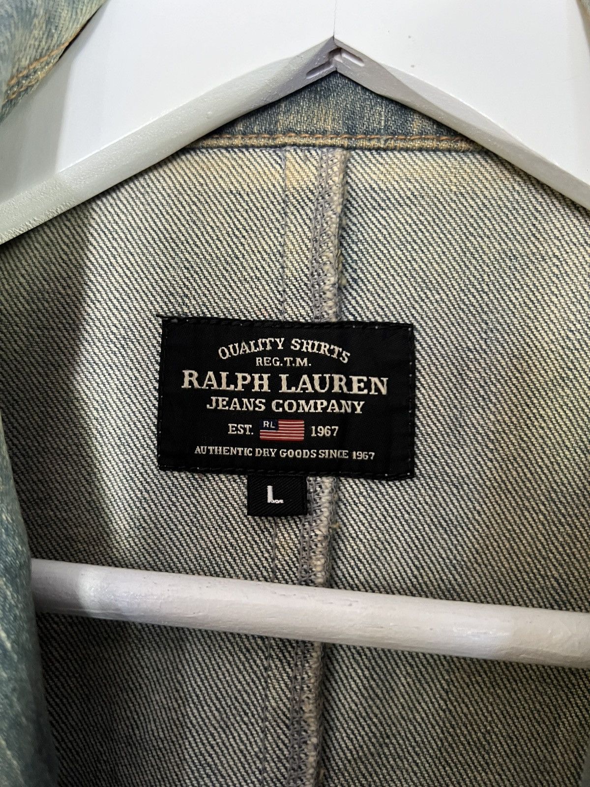 Ralph Lauren RALPH LAUREN DENIM JACKET Size L / US 10 / IT 46 - 4 Thumbnail