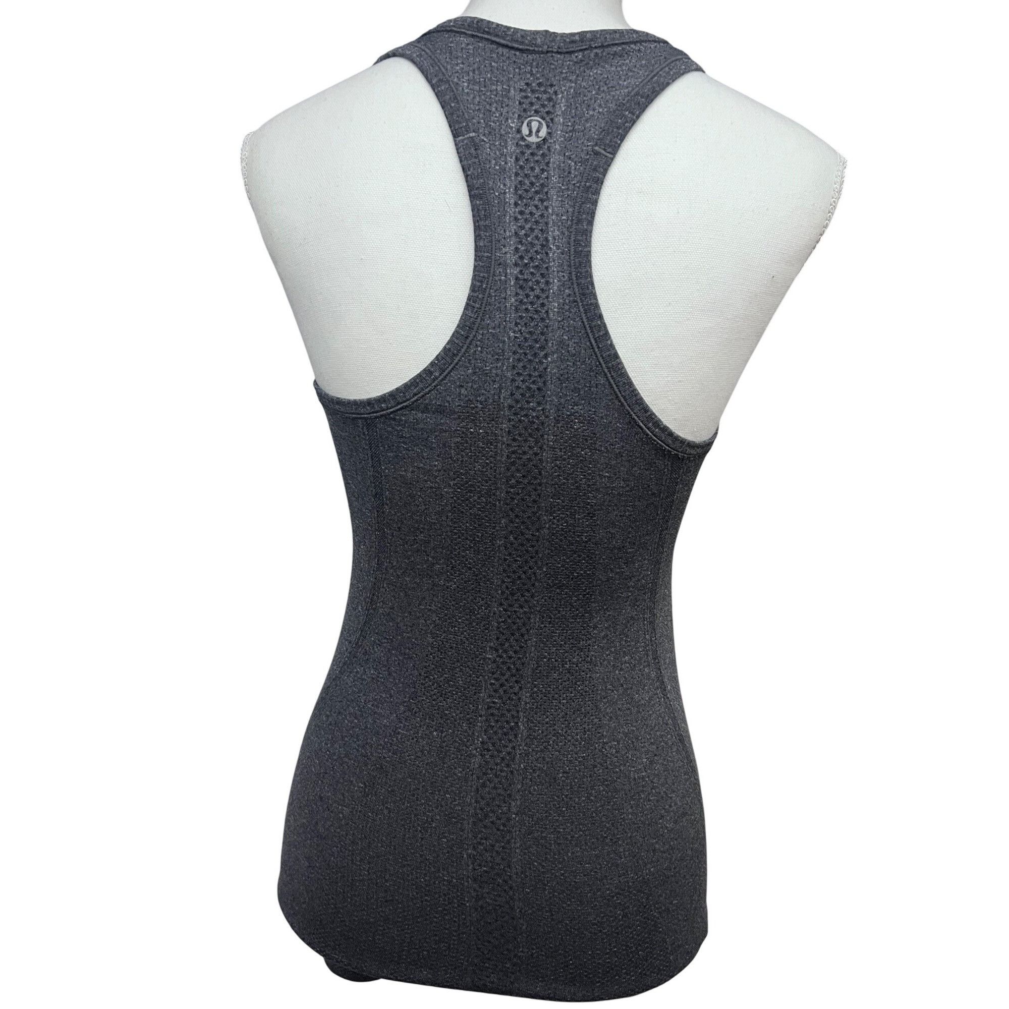 Lululemon Lululemon Swiftly Tech Womens Dark Gray Racerback Tank Top S Size S / US 4 / IT 40 - 1 Thumbnail