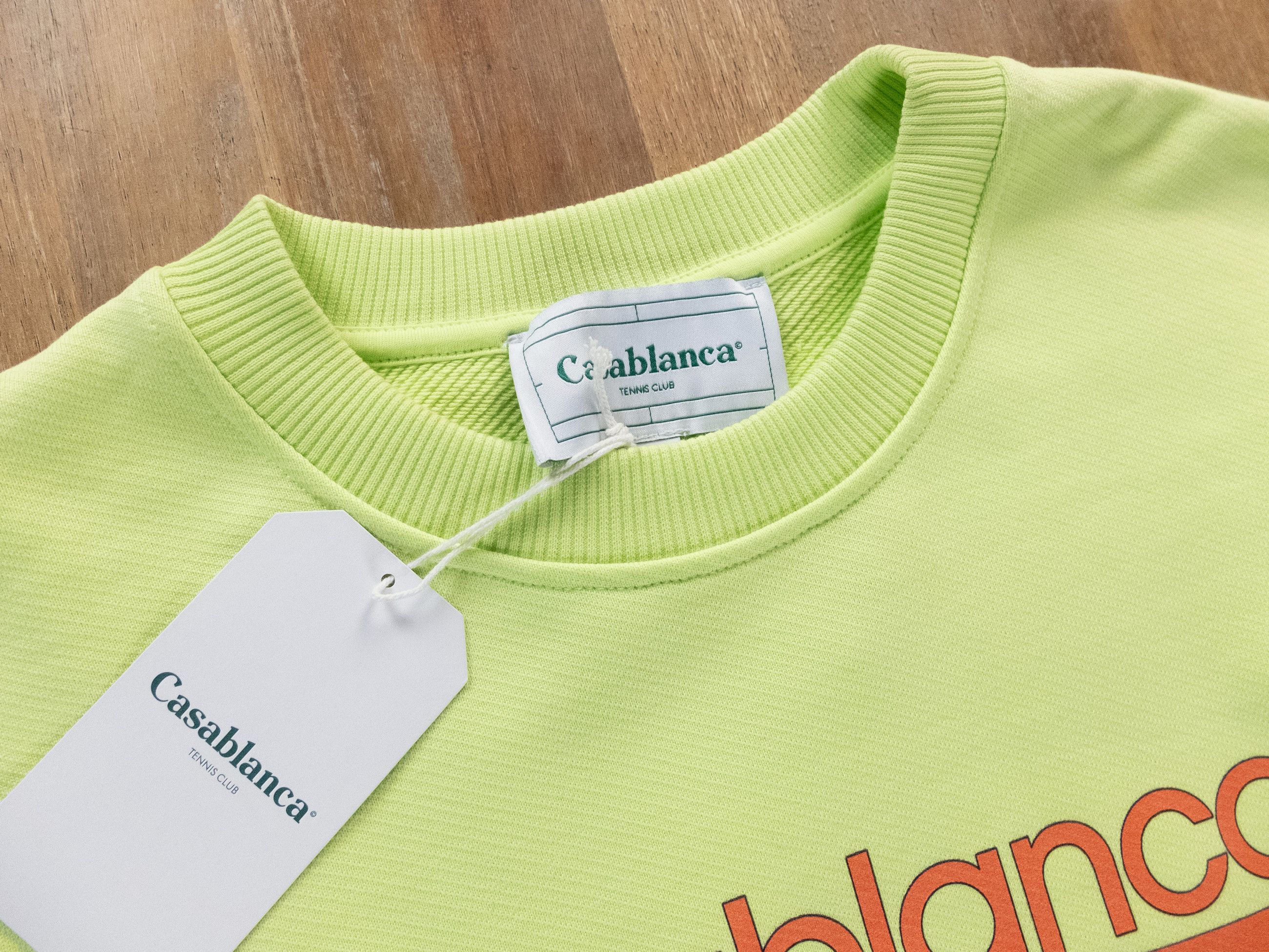 Casablanca CASABLANCA Afro Cubism Tennis Club green sweatshirt Medium q Size US M / EU 48-50 / 2 - 5 Thumbnail