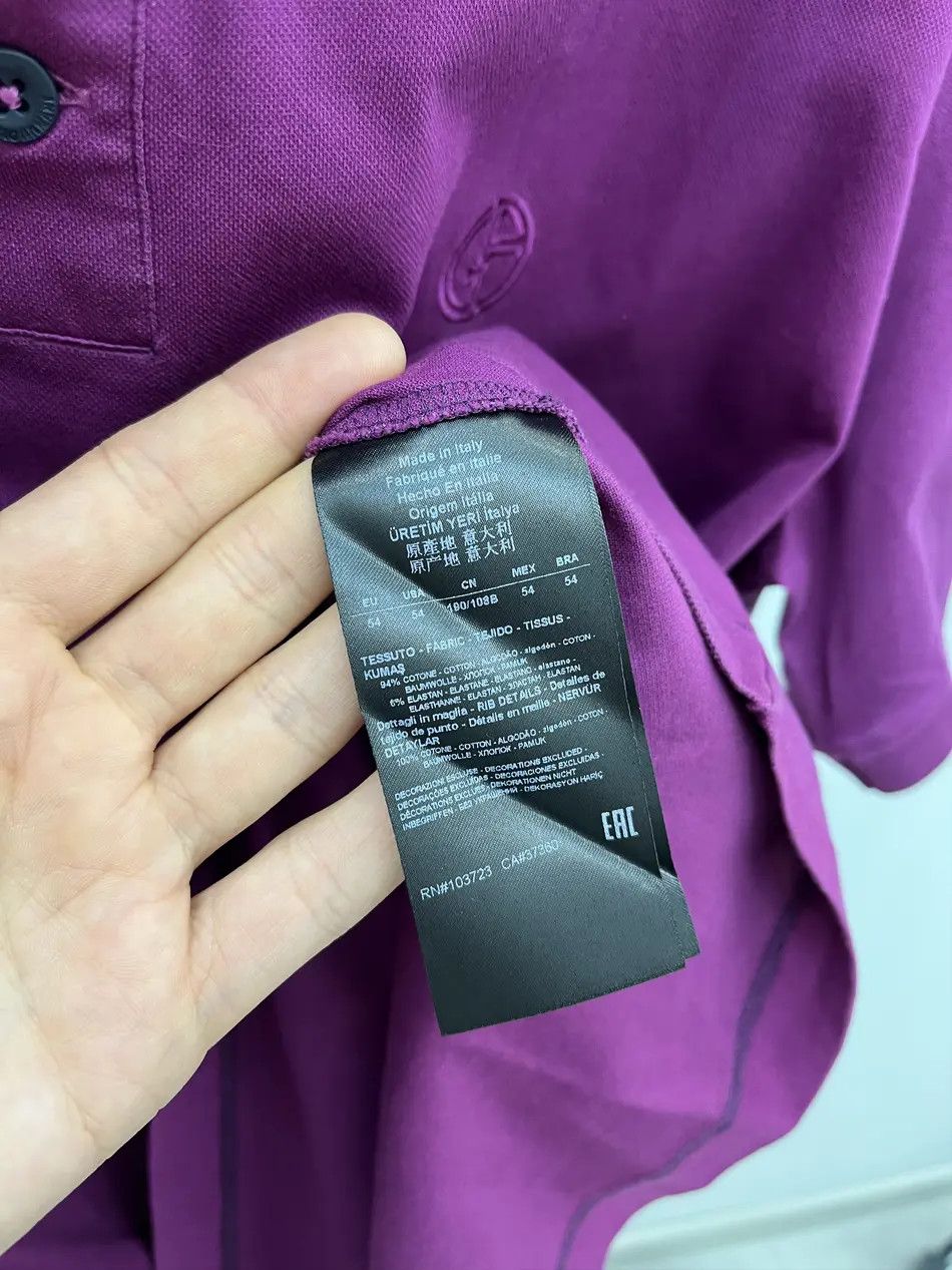 Giorgio Armani 450$ Retail Giorgio Armani Logo Polo Shirt Tshirt Tee Size US L / EU 52-54 / 3 - 3 Thumbnail