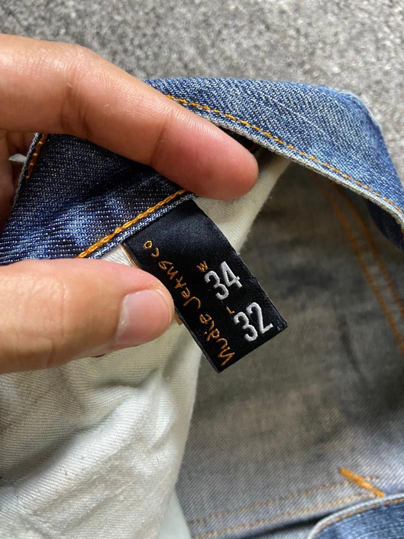 Nudie Jeans Vintage NUDIE JEANS CO. Regular Cut Denim (135) Size US 34 / EU 50 - 8 Thumbnail