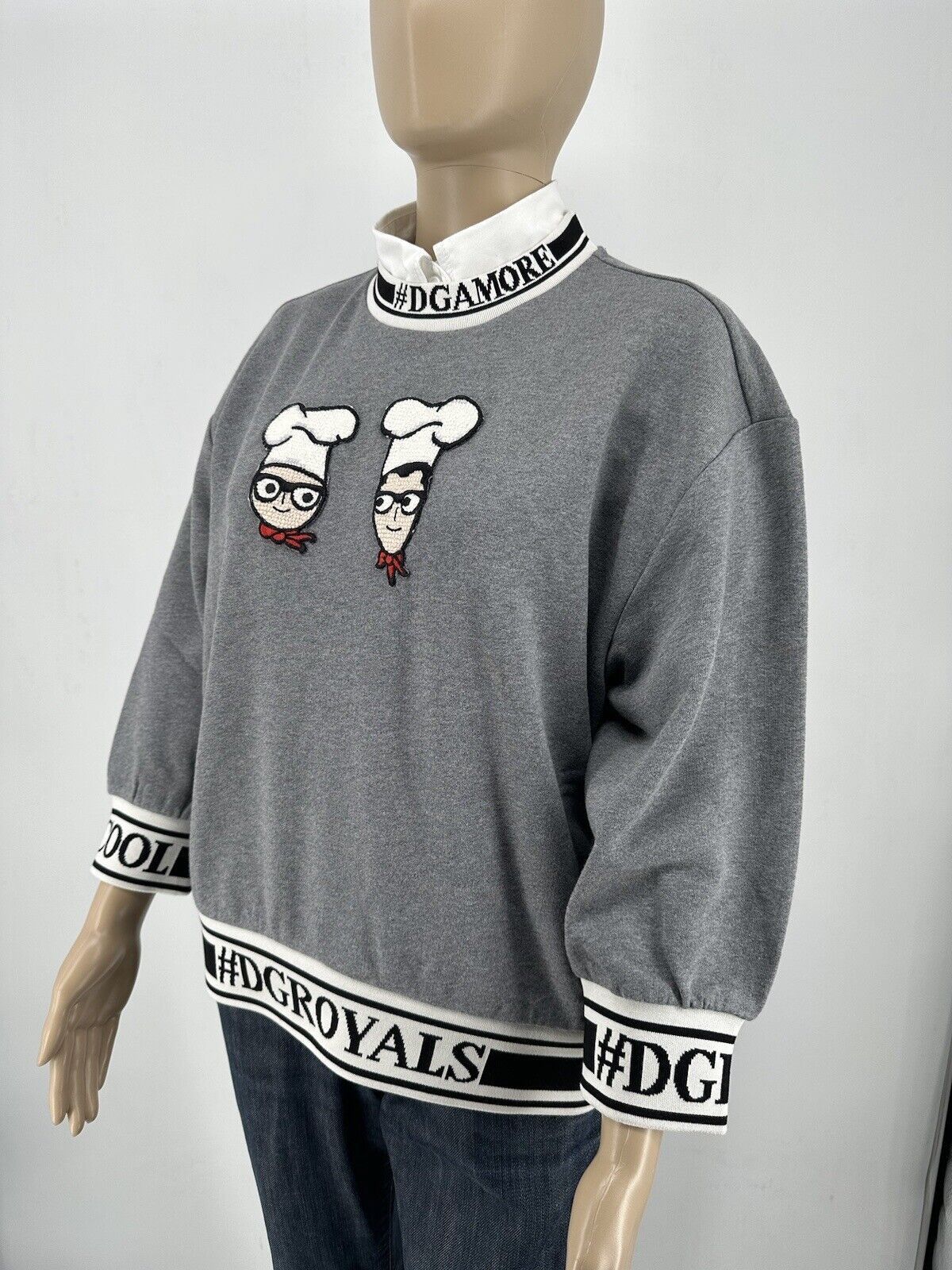 Dolce & Gabbana New Dolce & Gabbana Sweatshirt size-IT-42 / Size M / US 6-8 / IT 42-44 - 3 Thumbnail