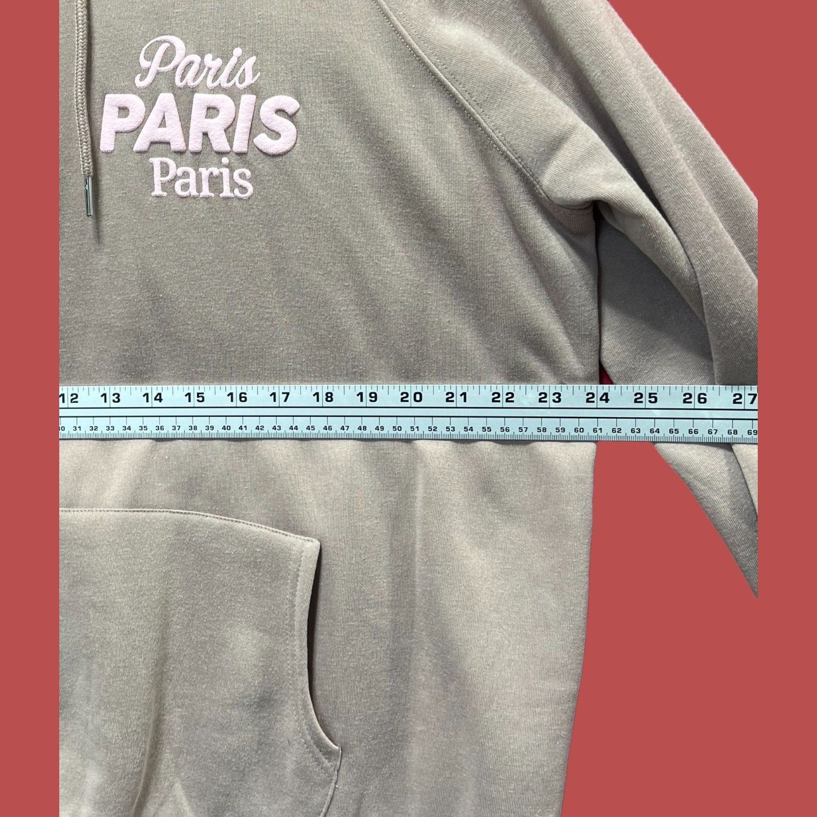 rue21 Rue 21 - Women's Long Sleeve Hooded Sweatshirt - Brown - Ext Size XL / US 12-14 / IT 48-50 - 3 Thumbnail