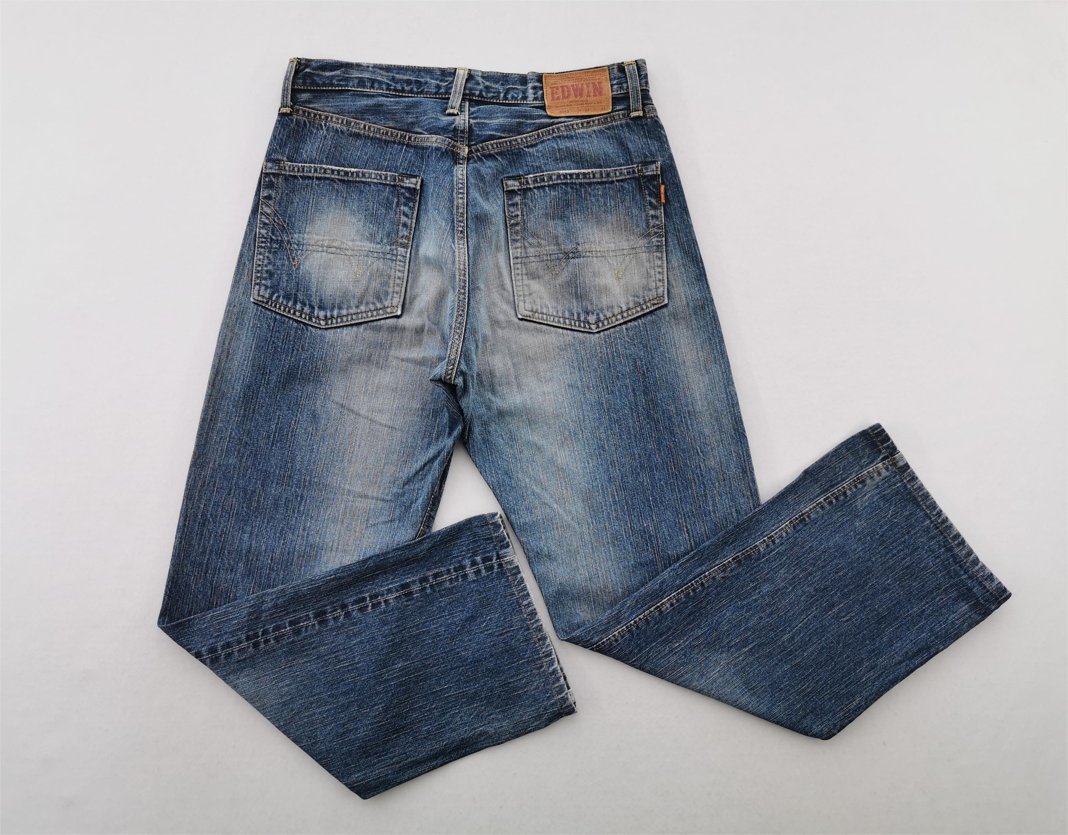 Edwin Vintage 90s Edwin Lot 505Z Selvedge Denim Made In Japan Size US 33 - 6 Thumbnail