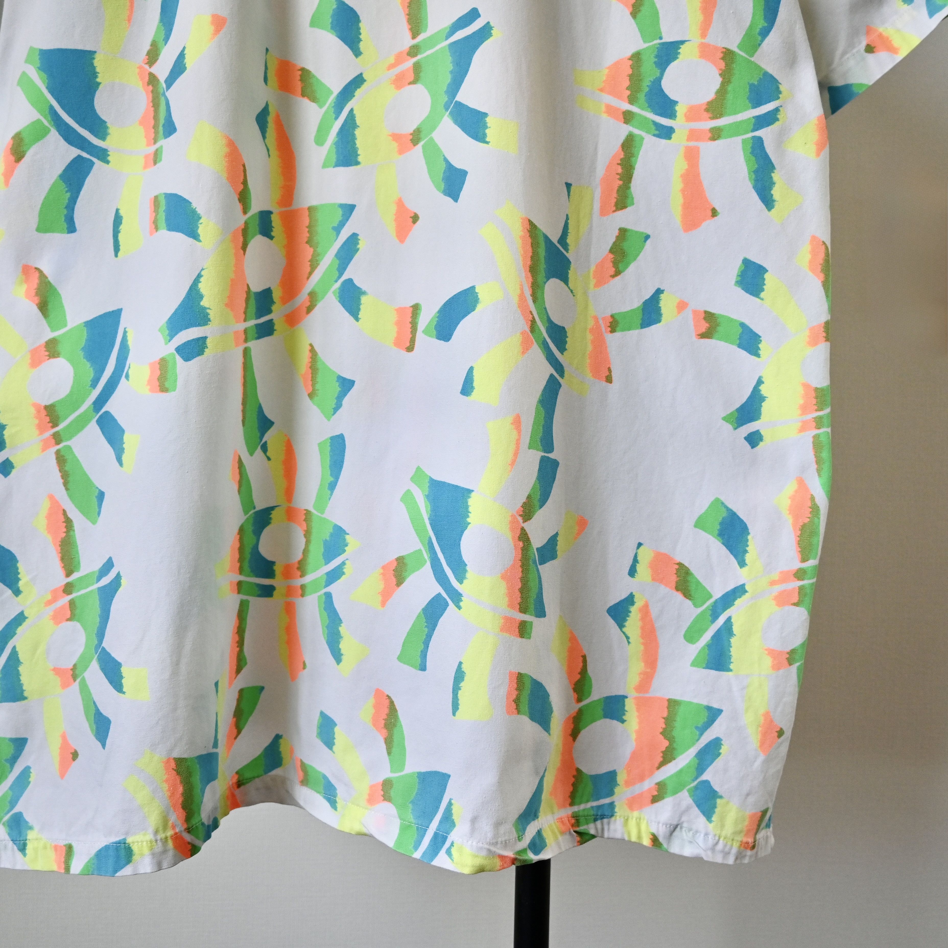 Japanese Brand VTG 1980-1990s PEAKABOO cotton Hawaiian shirt Size US L / EU 52-54 / 3 - 5 Thumbnail
