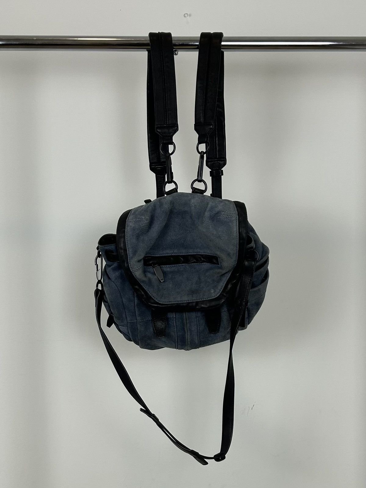 Alexander Wang Marti Suede & Leather Convertible Backpack