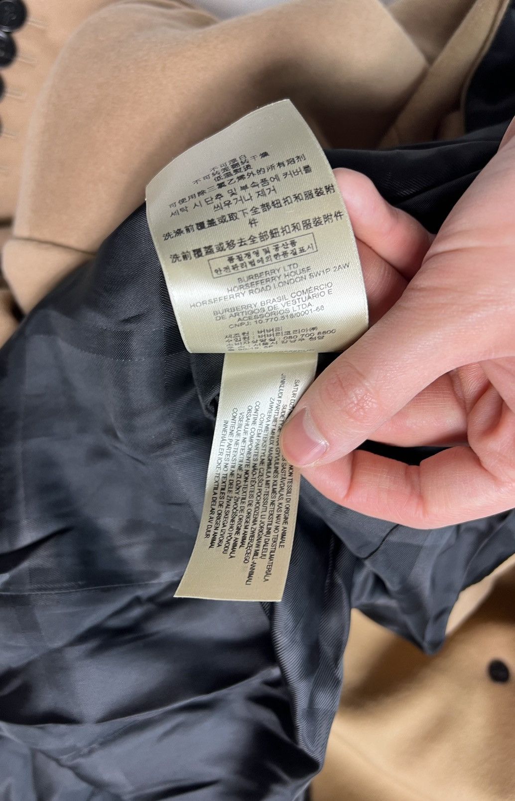 Burberry Coat Burberry England Cashmere / Wool New Collection Women Size M / US 6-8 / IT 42-44 - 6 Thumbnail