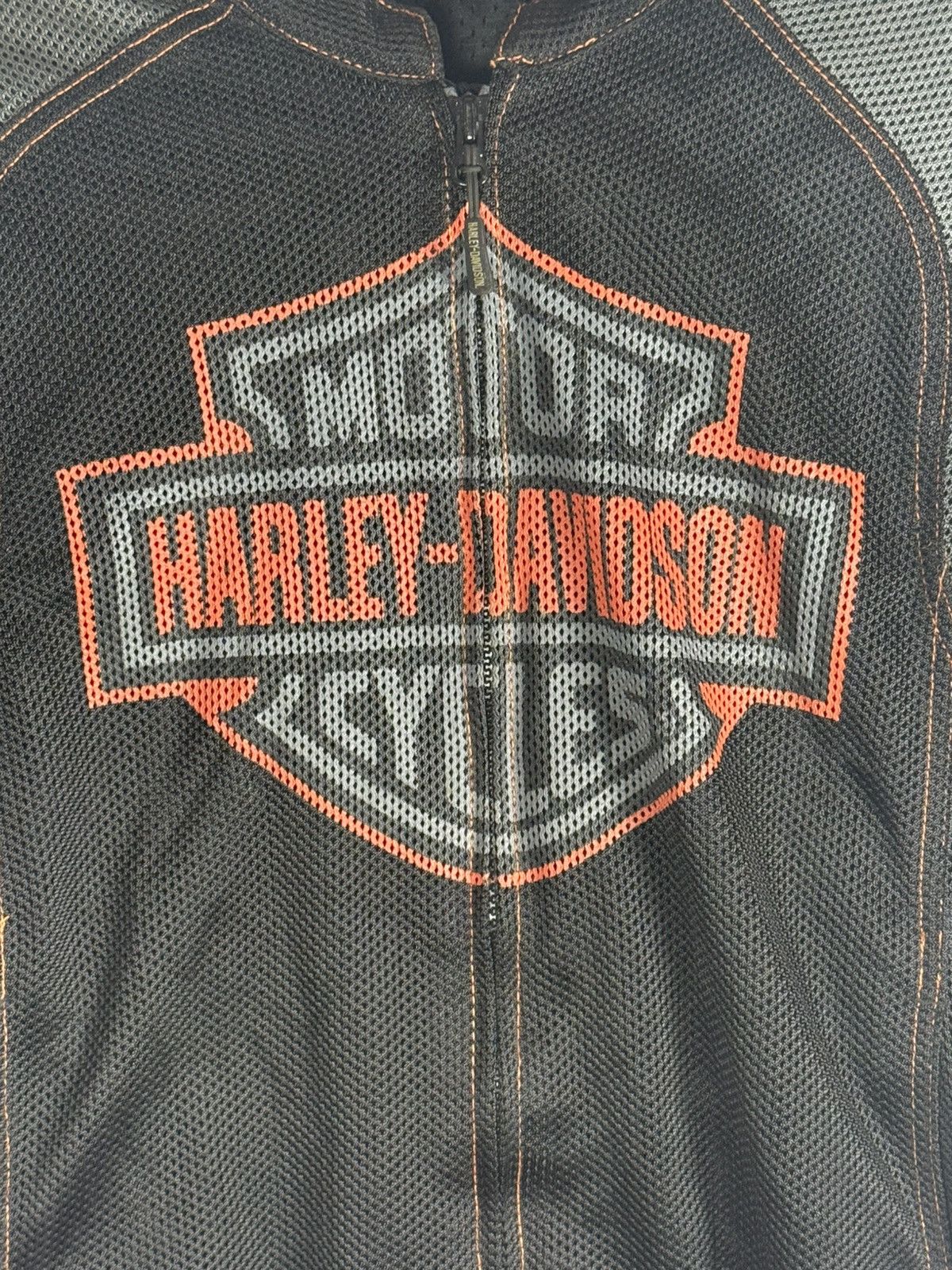 Other Harley Davidson Logo Mesh Rider Jacket size medium Black Size US M / EU 48-50 / 2 - 1 Thumbnail