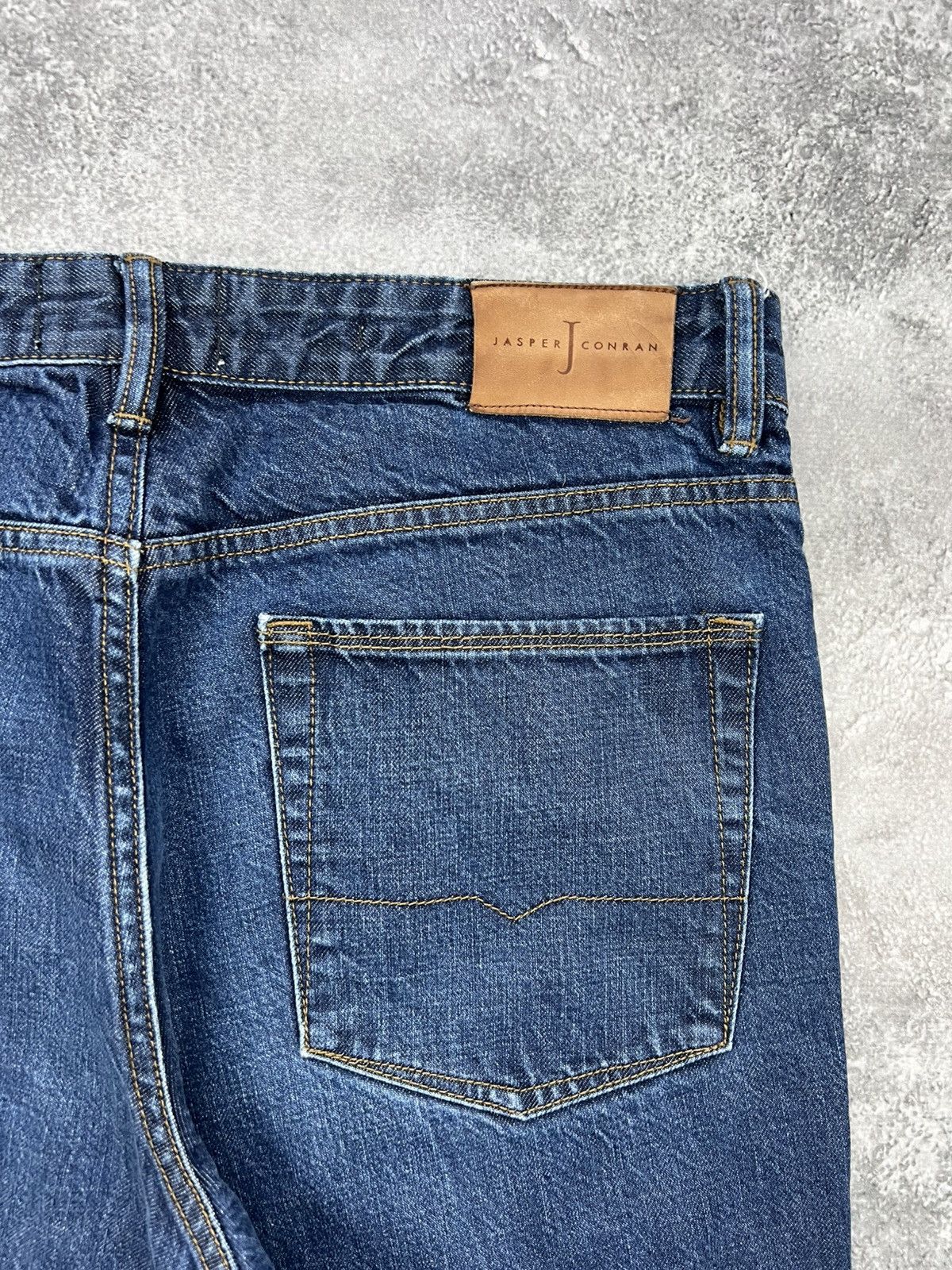 Jasper Conran Jasper Conran Blue Denim Pants Jeans Size US 34 / EU 50 - 3 Thumbnail