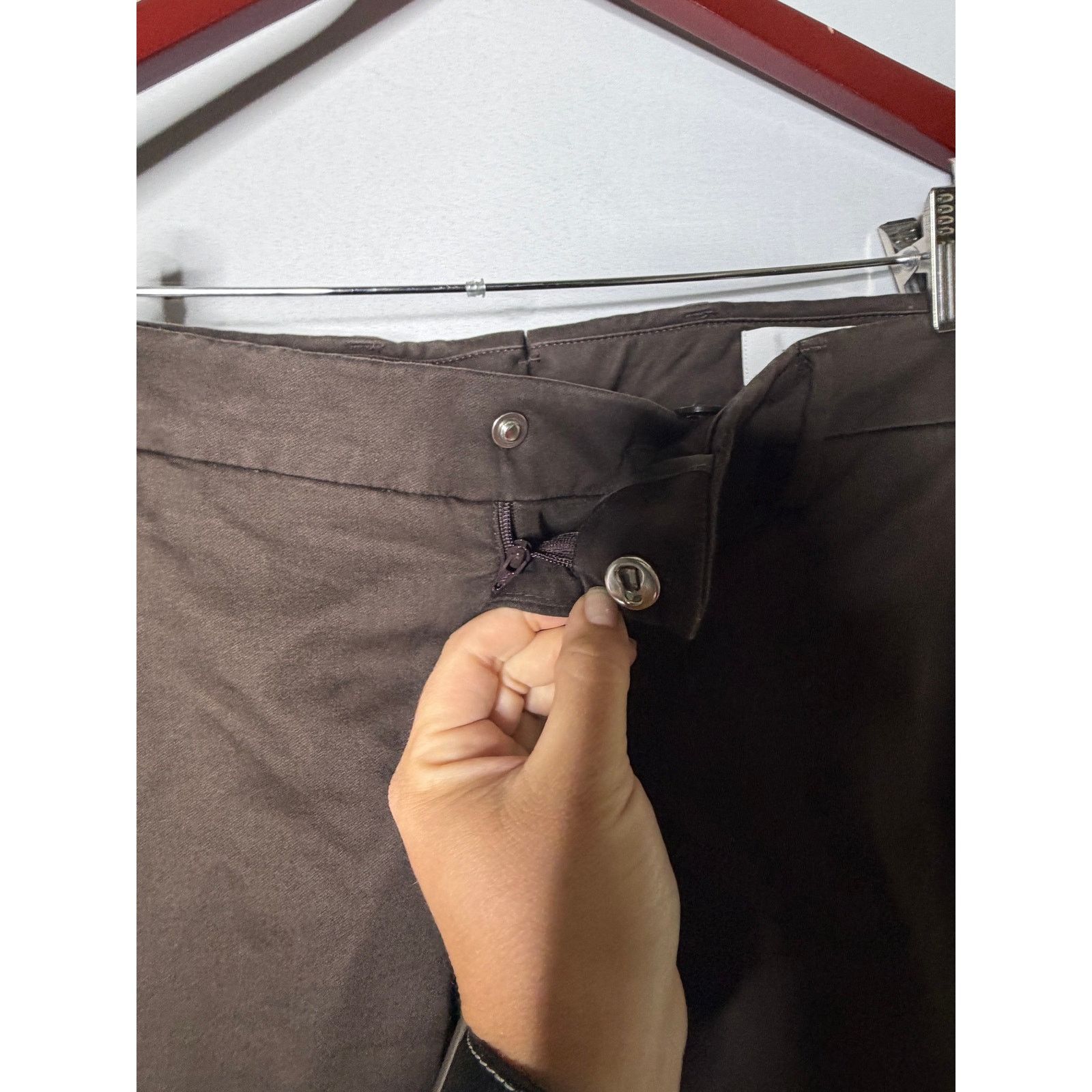 NN07 NN.07 No nationality Chocolate Brown Men pants 36x32 Size US 36 / EU 52 - 5 Thumbnail