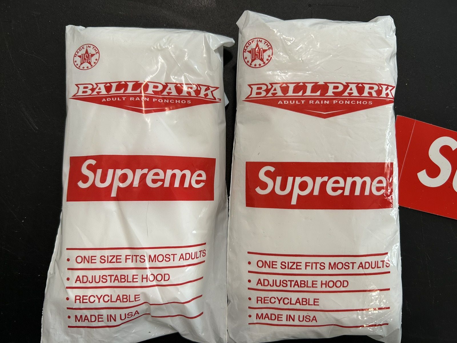 Supreme Supreme SS20 Ballpark Poncho Size ONE SIZE - 2 Thumbnail