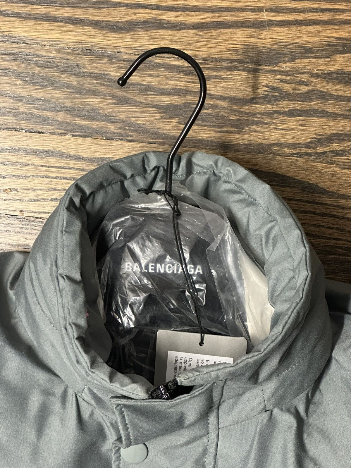 Balenciaga BALENCIAGA Oversized Gray reflective Parka Size US S / EU 44-46 / 1 - 4 Thumbnail