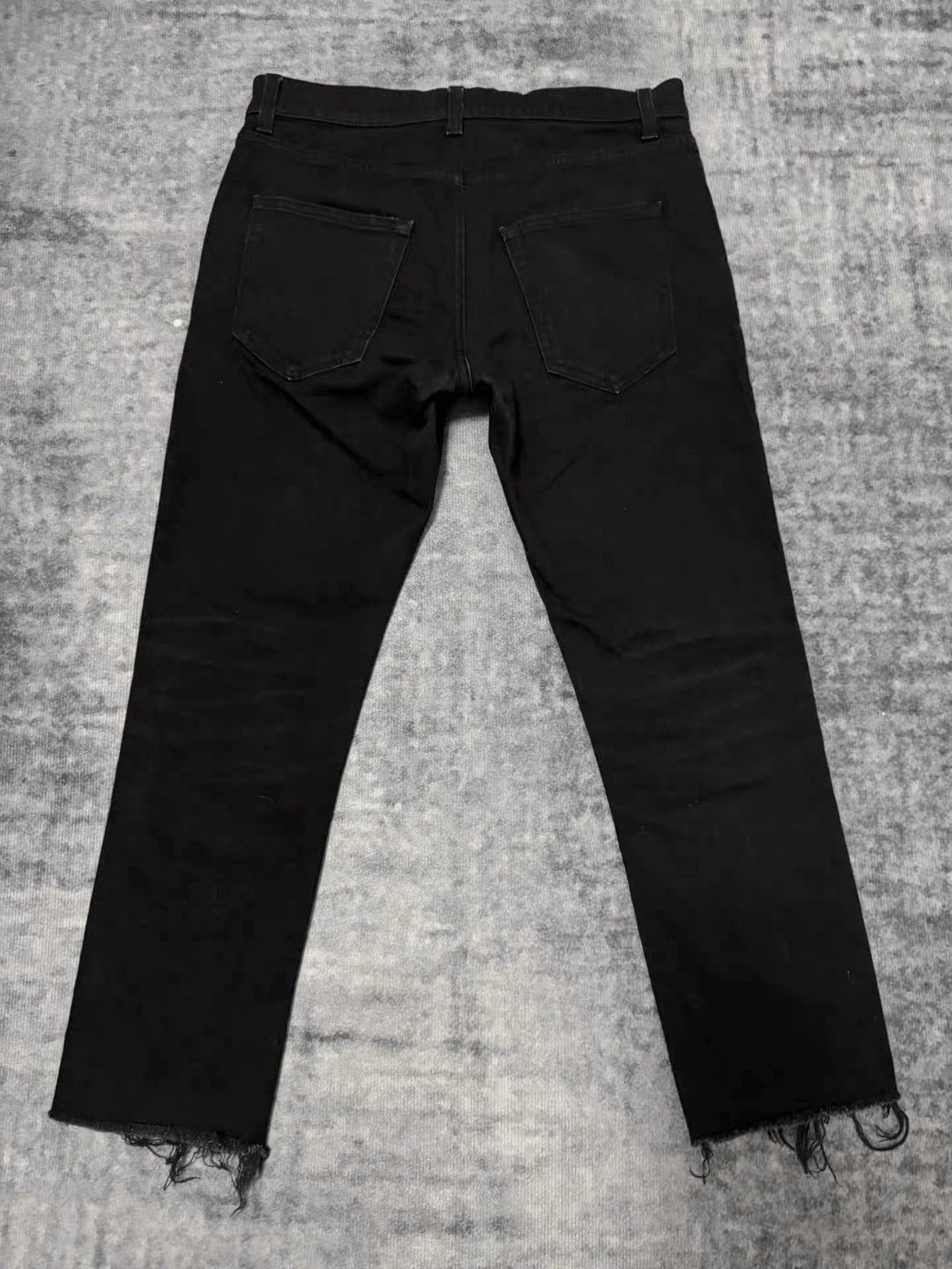Other Saint Laurent Paris by Hedi 16AW Distressed Denim-2508 Size US 29 - 2 Thumbnail