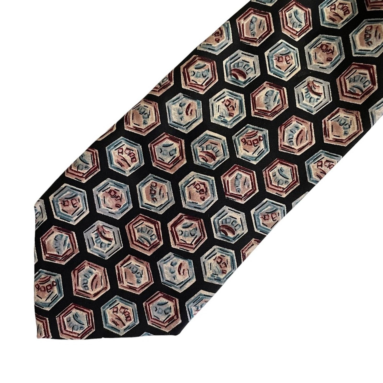 Robert Talbott Vintage Robert Talbott Studio at Halls Silk Necktie Wide Tie Size ONE SIZE - 10 Thumbnail