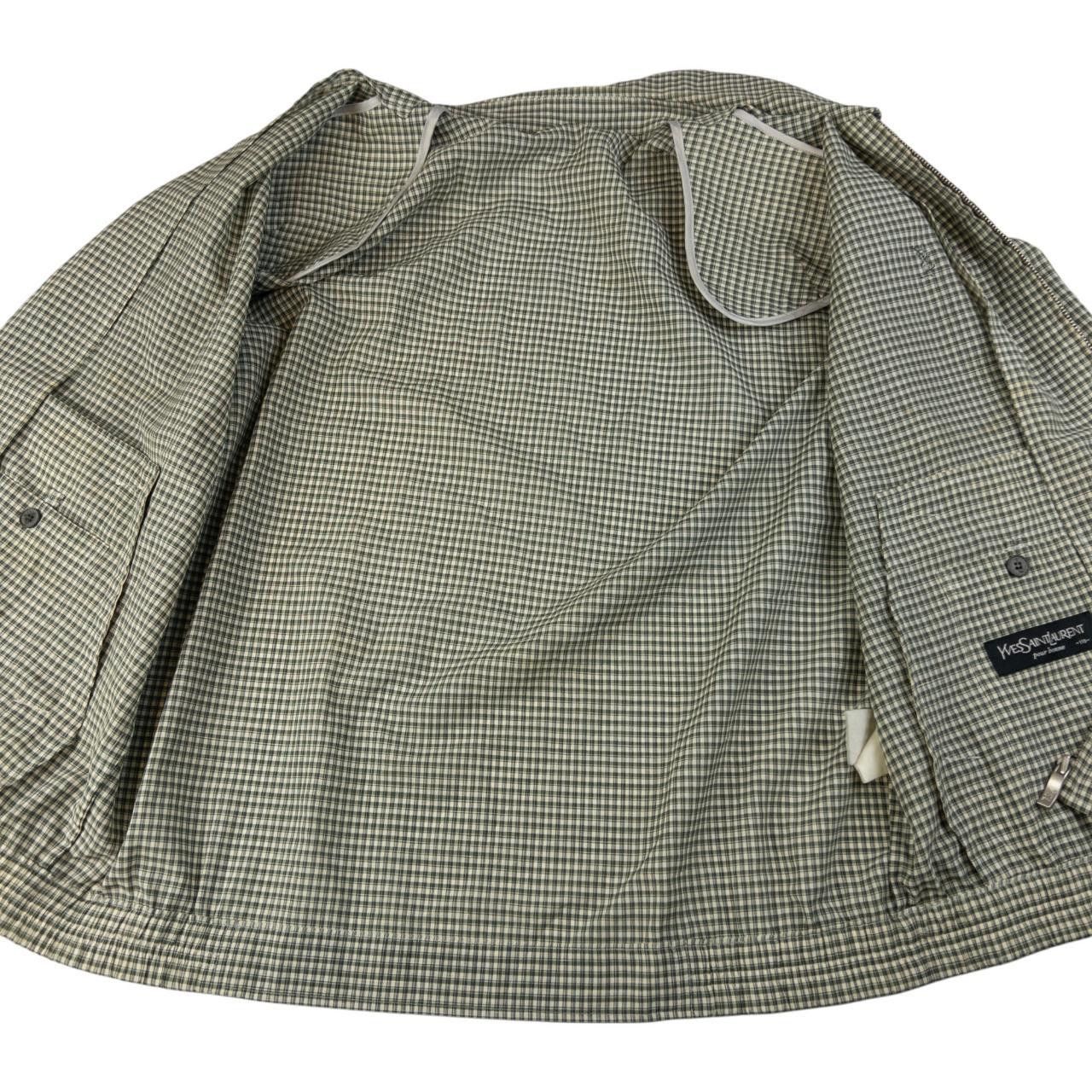 Yves Saint Laurent Yves Saint Laurent Men's Grey Jacket Size US XL / EU 56 / 4 - 4 Thumbnail