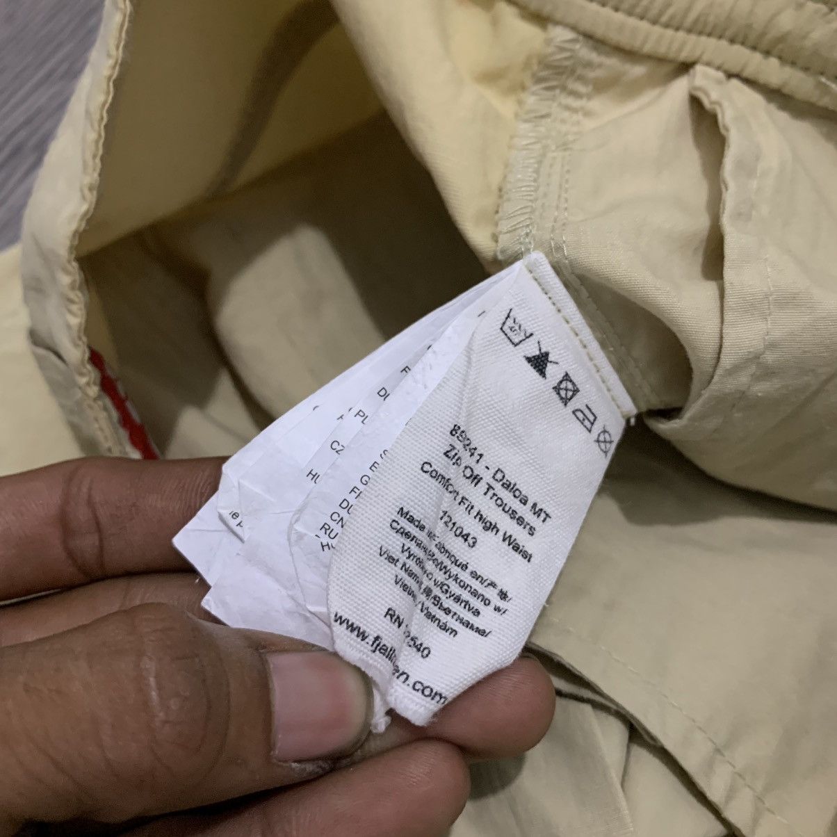 Fjallraven FJALLRAVEN OUTDOOR PANT Size US 36 / EU 52 - 9 Thumbnail
