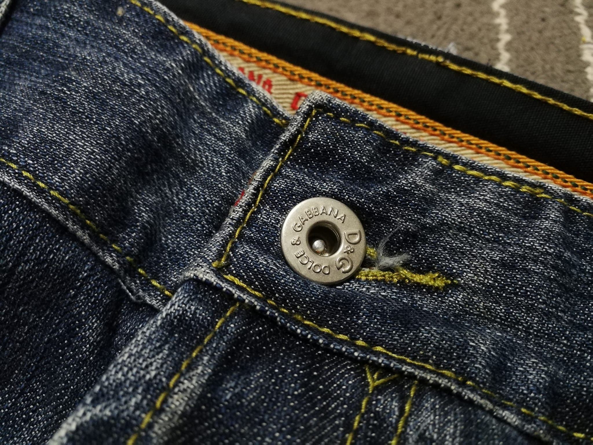 Designer × Dolce & Gabbana I love DOLCE & GABBANA woman denim w33 2063 Size 32" / US 10 / IT 46 - 4 Thumbnail