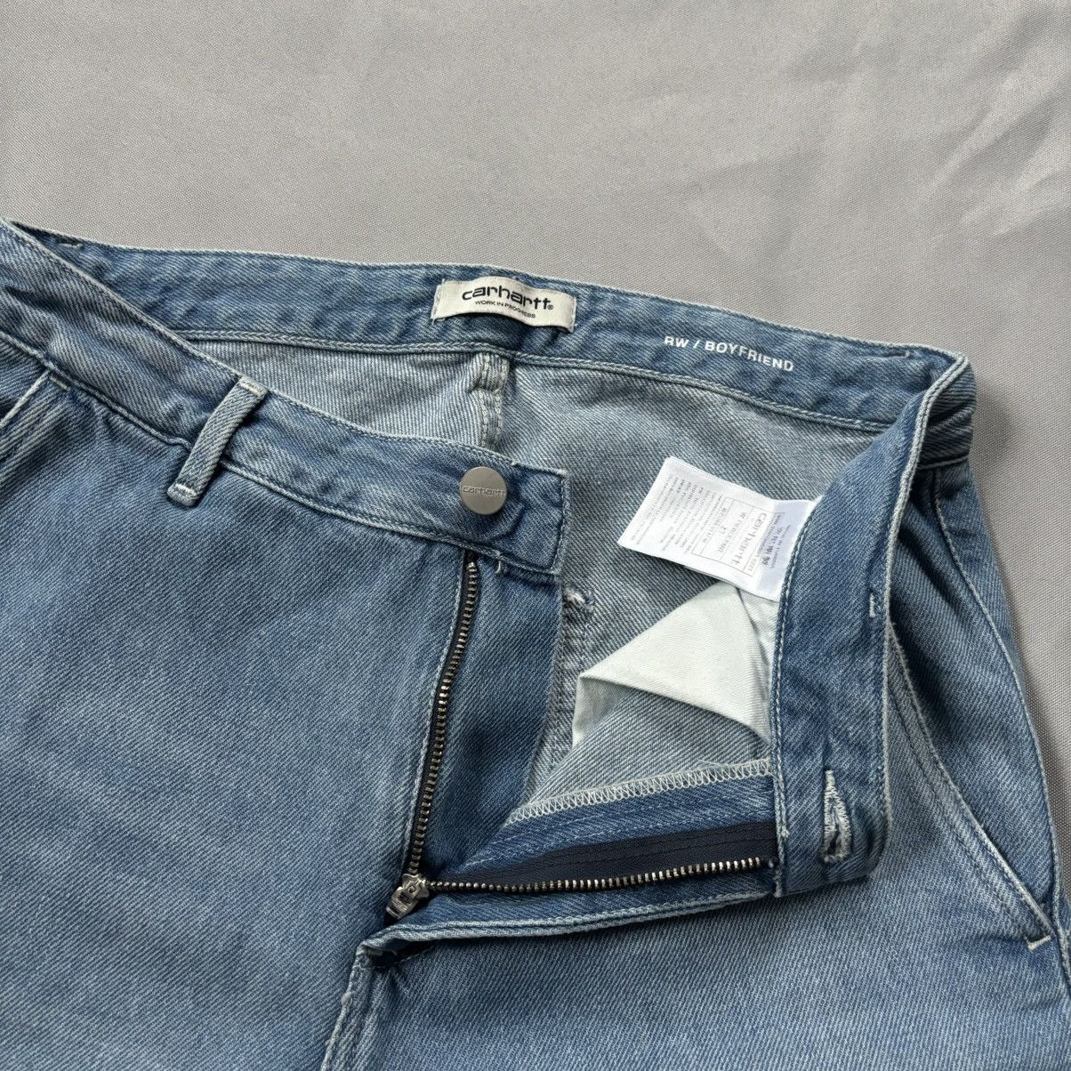 Carhartt Carhartt women’s w27 pierce pant denim jeans streetwear Size 28" / US 6 / IT 42 - 6 Thumbnail